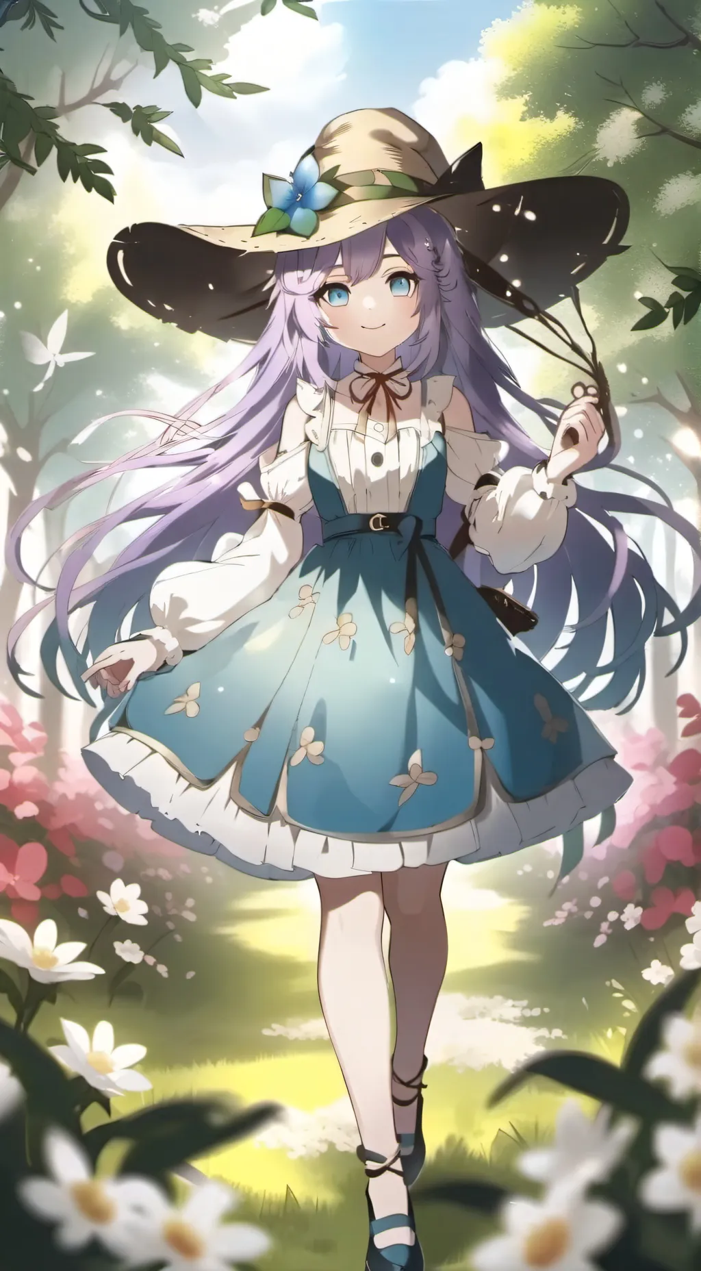 ai character: Angela background