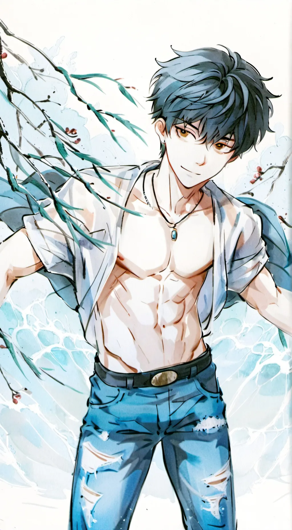 ai character: micheal  background
