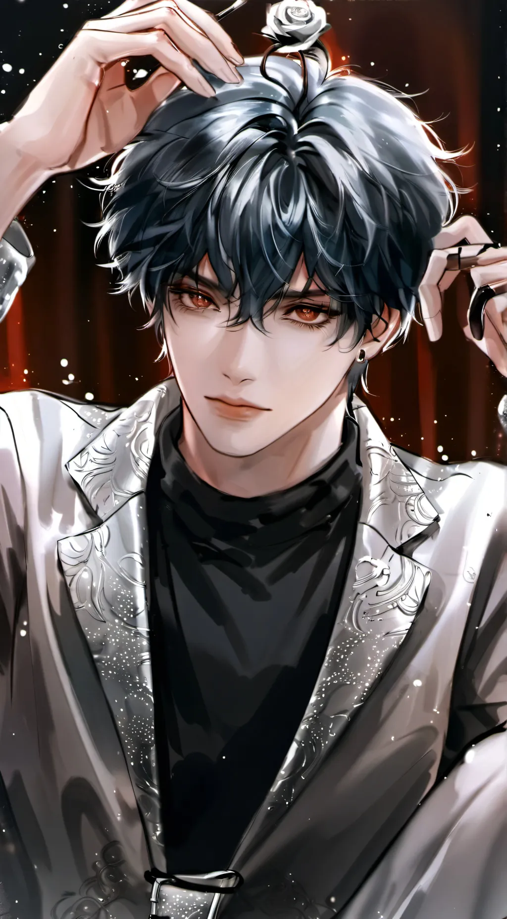 ai character: 💗liam💗 background