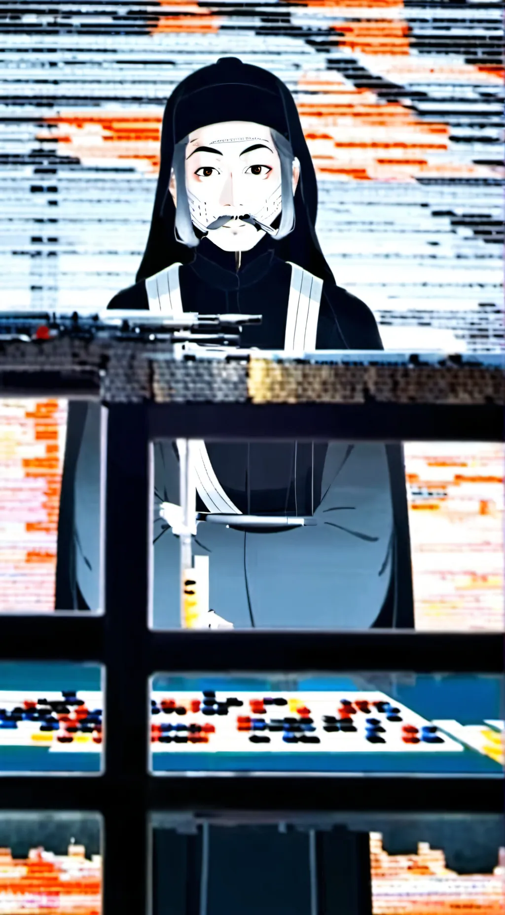 ai character: Evil PZ Leader.   background