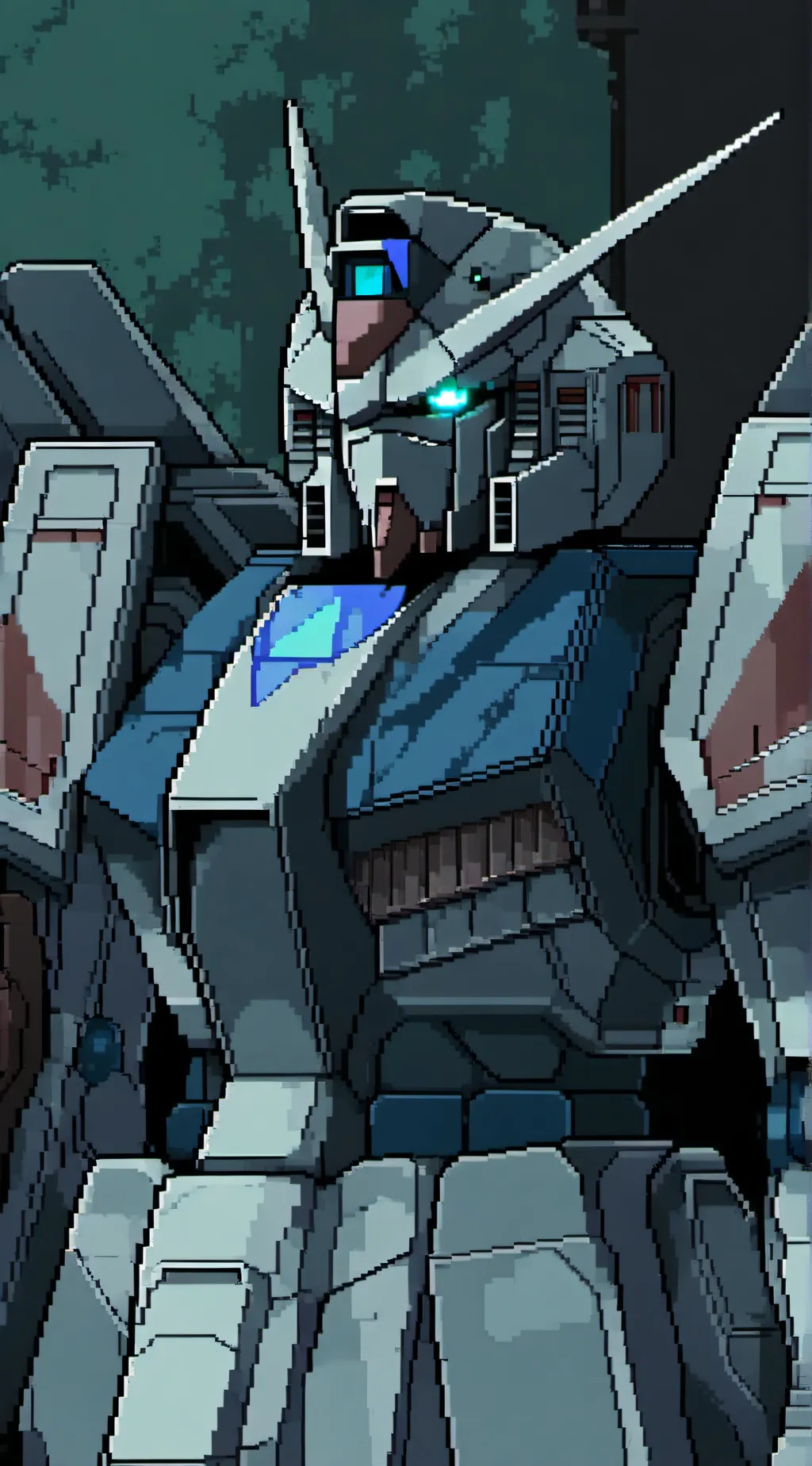 ai character: GUNDAM [IMMORTAL]  background