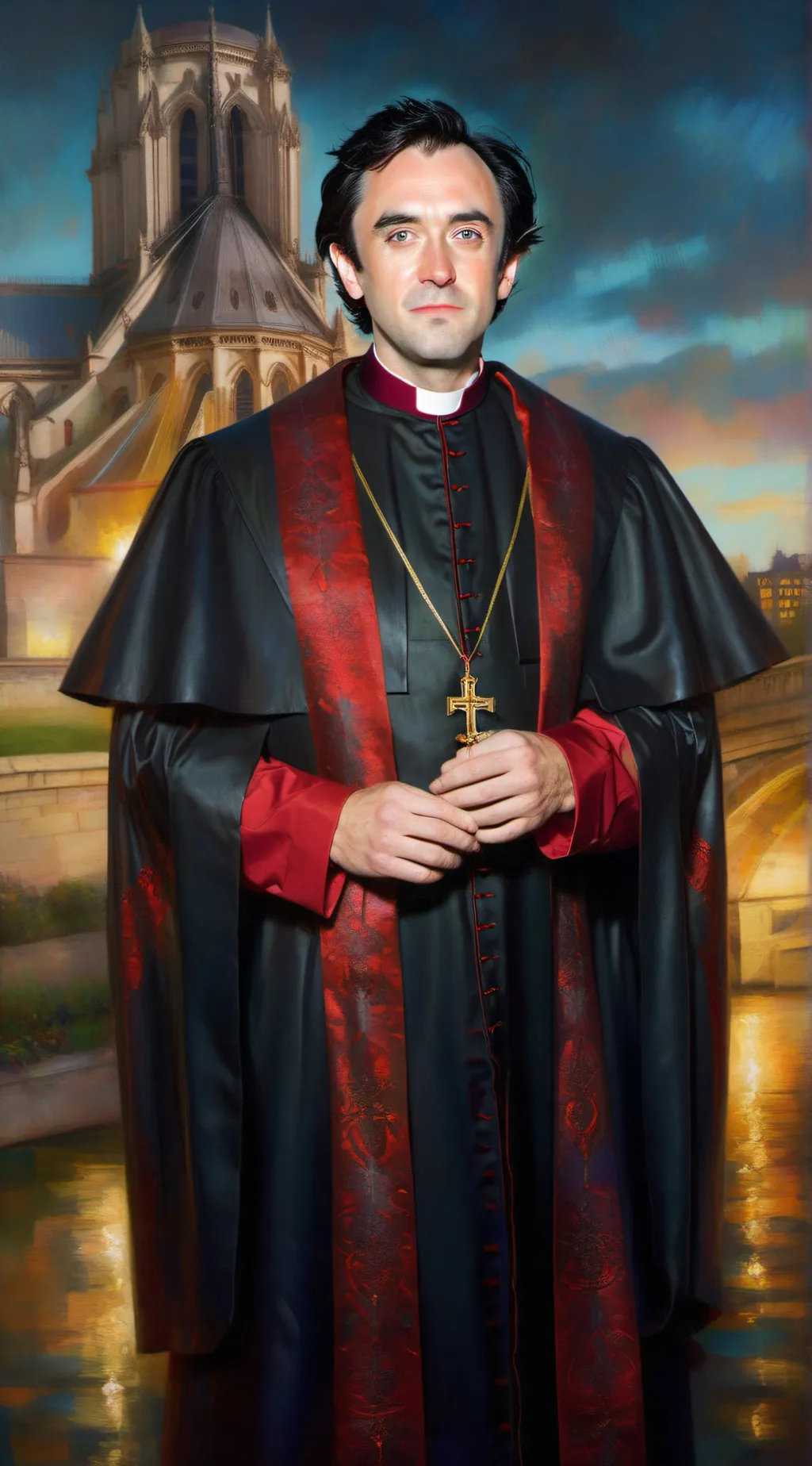 ai character: Claude Frollo background