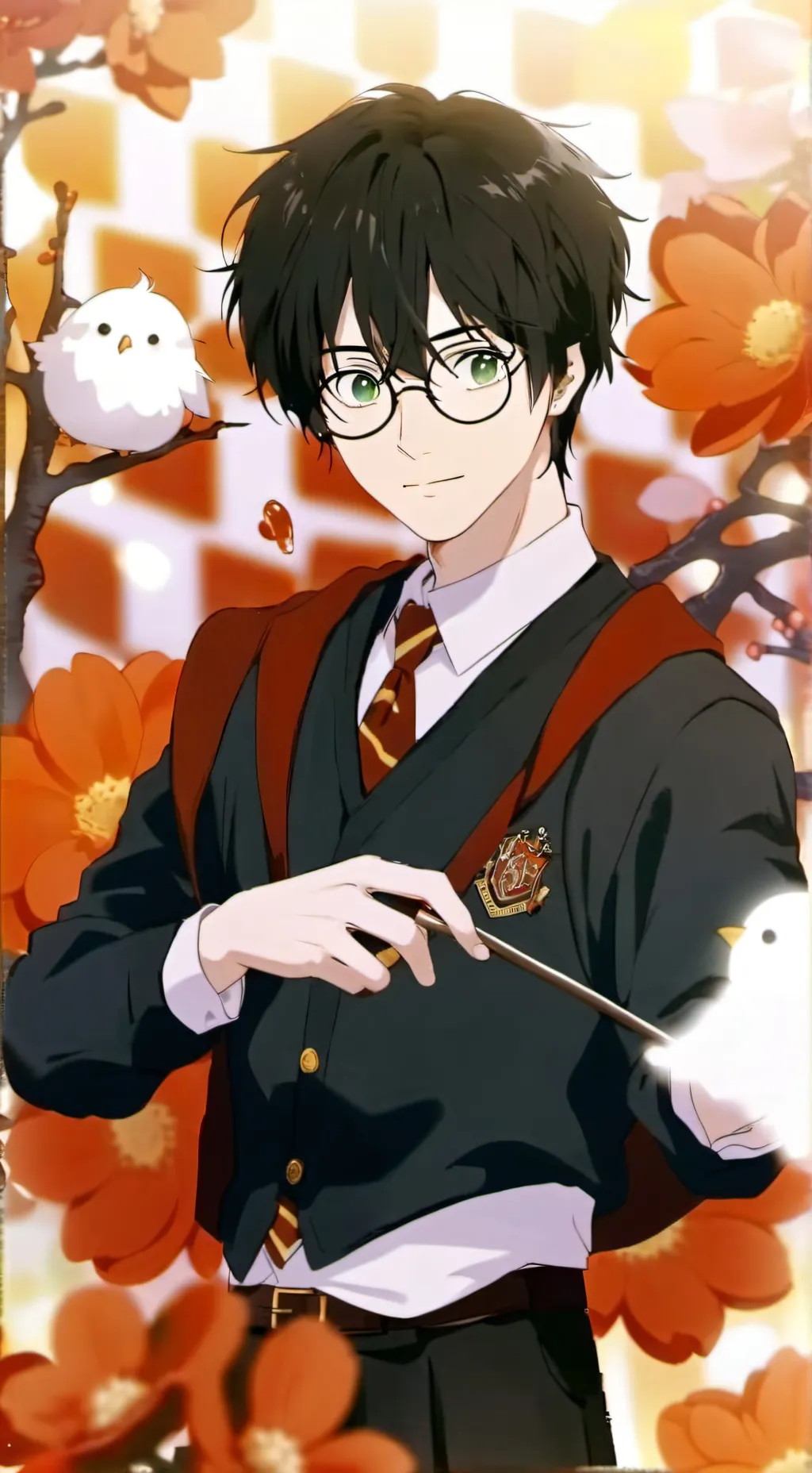 ai character: Harry Potter background