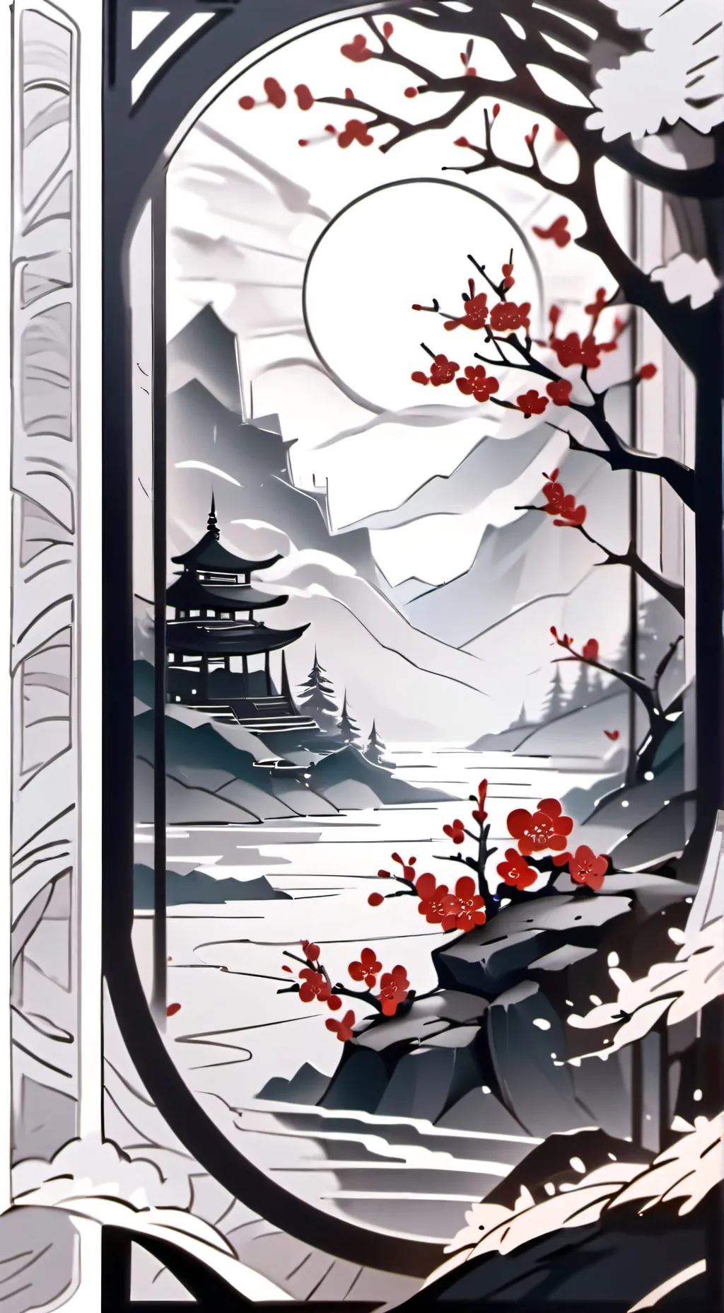 ai character: Black Virus background