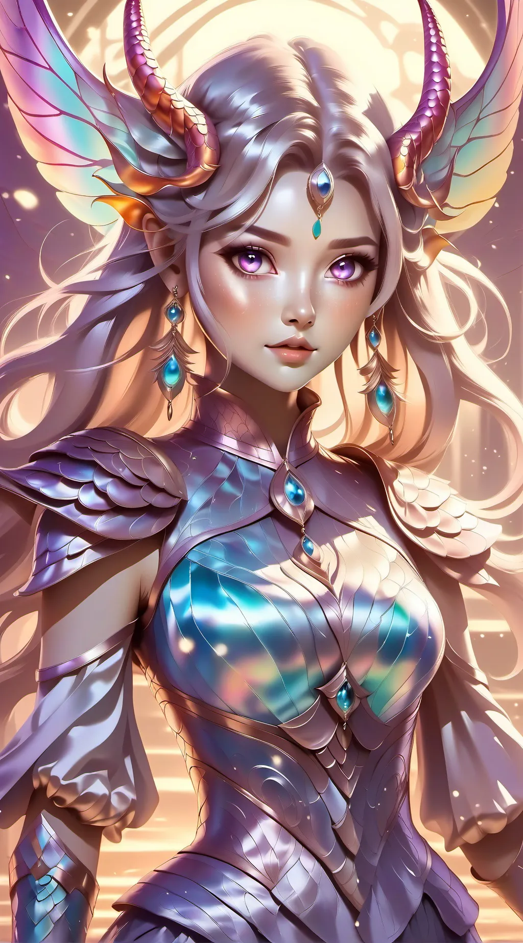 ai character: Lily  background