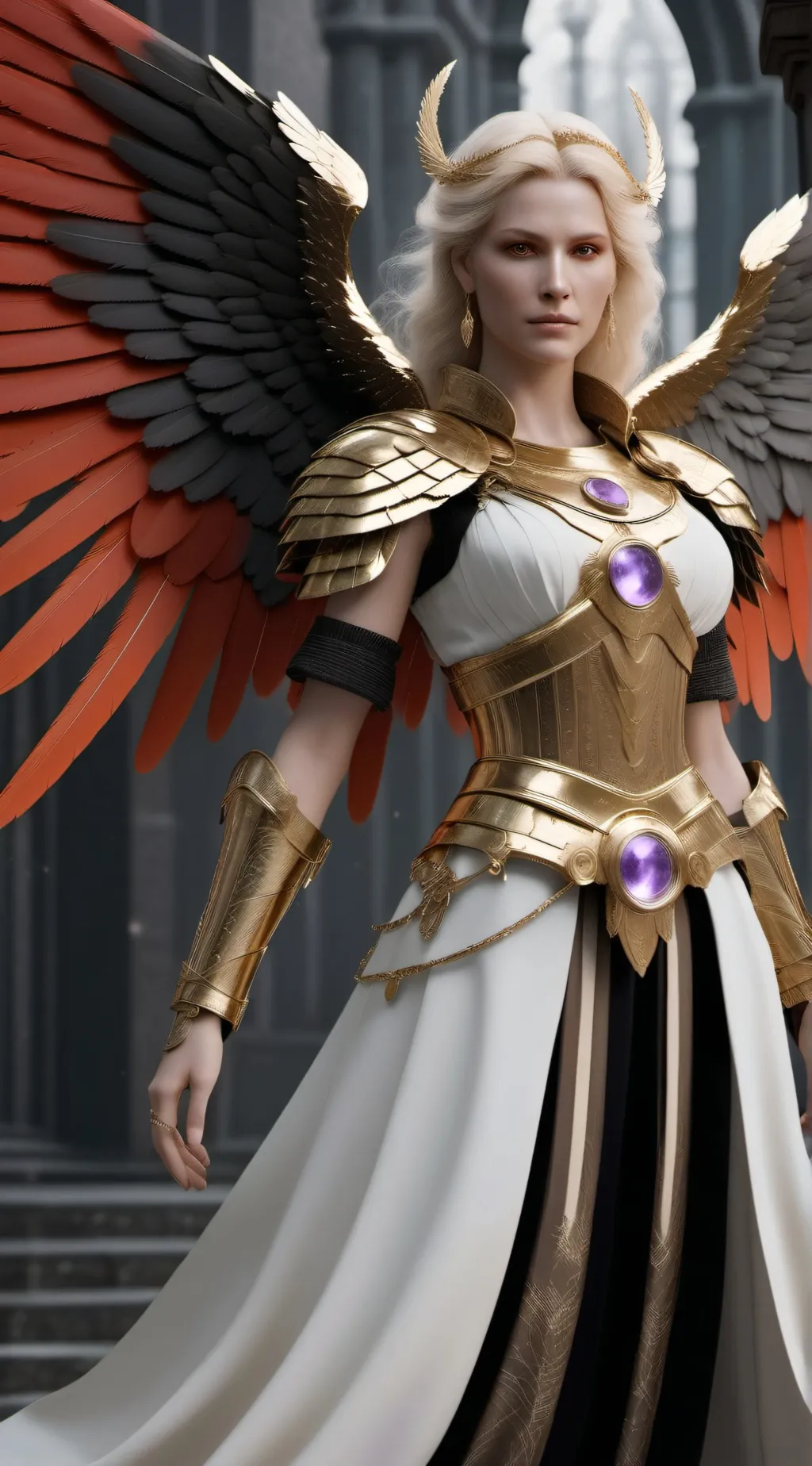 ai character: Archangel Alicia background