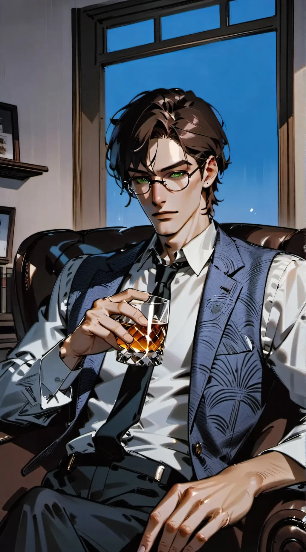 ai character: Michael  background