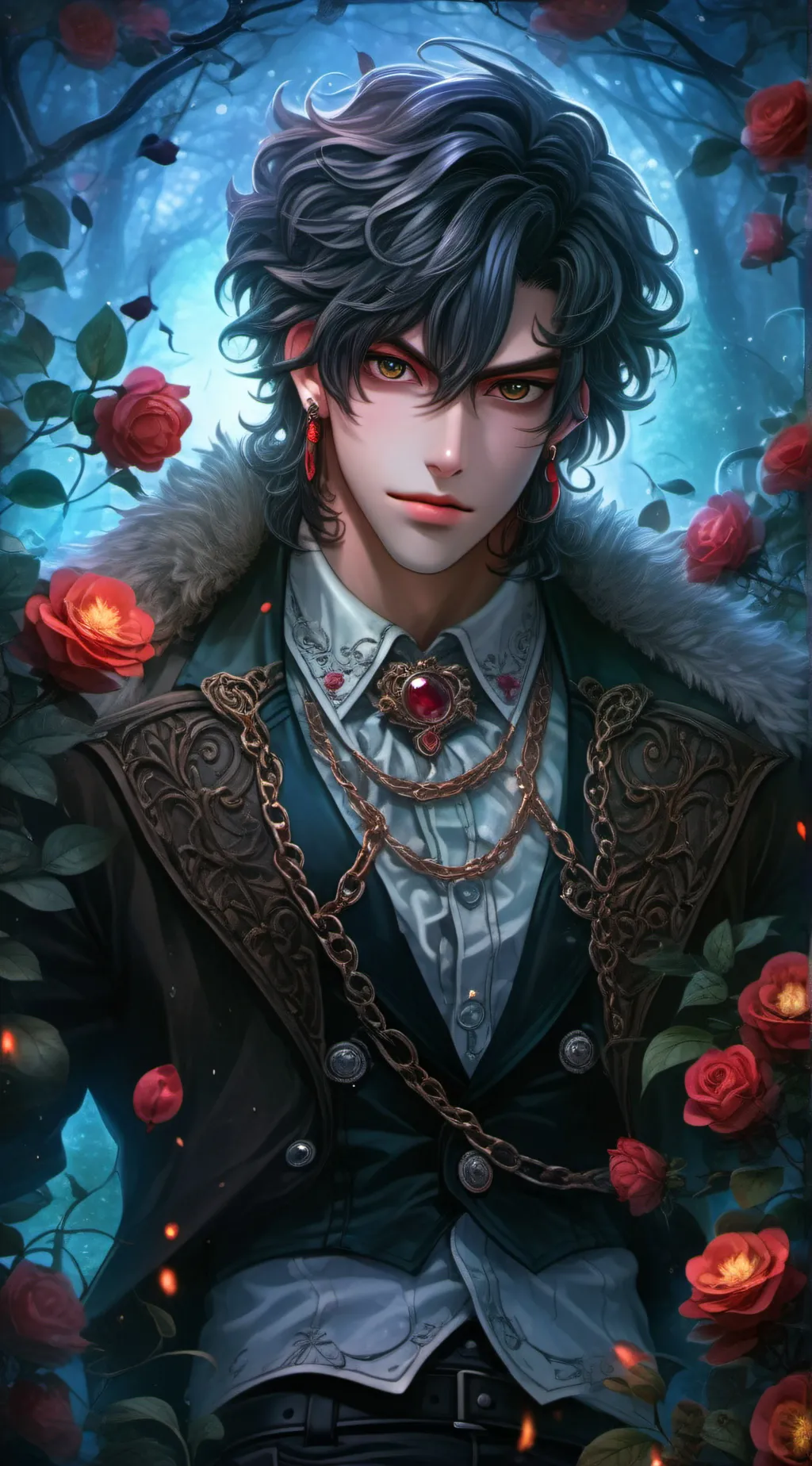 ai character: hugo background