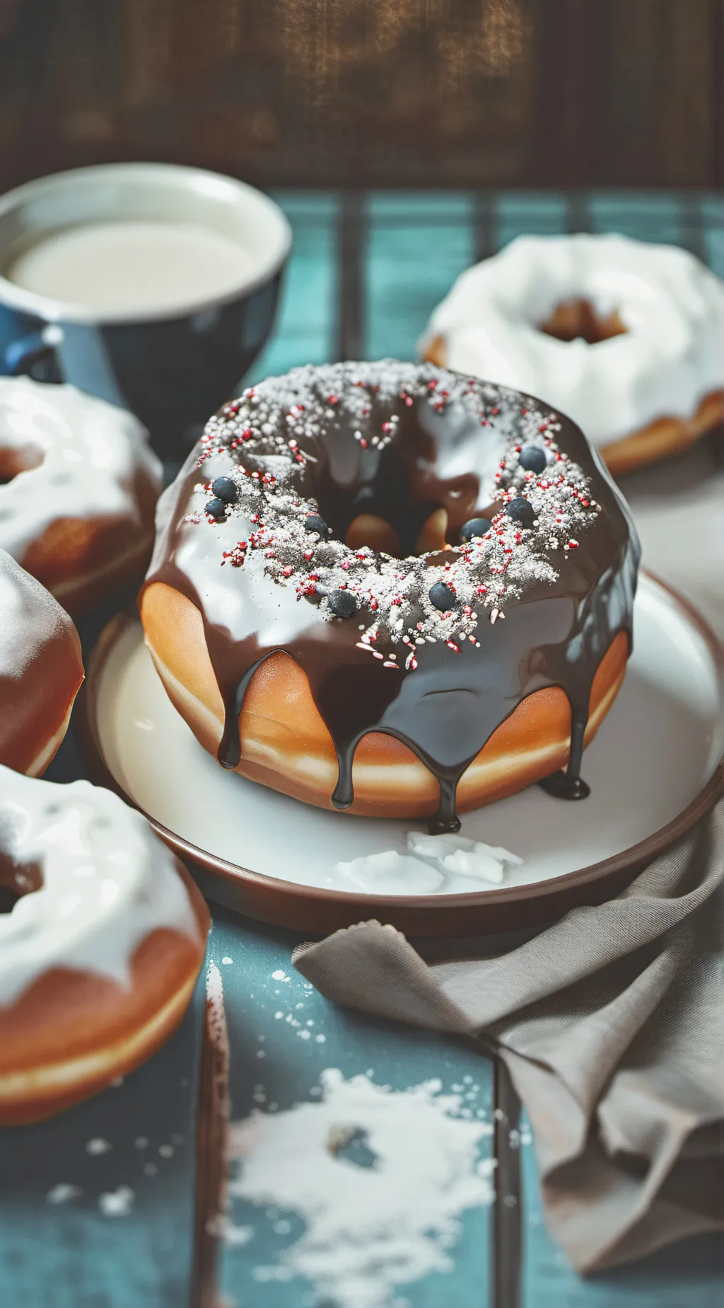 ai character: 🍩▫DOUGHNUT!!!!▫🍩 background
