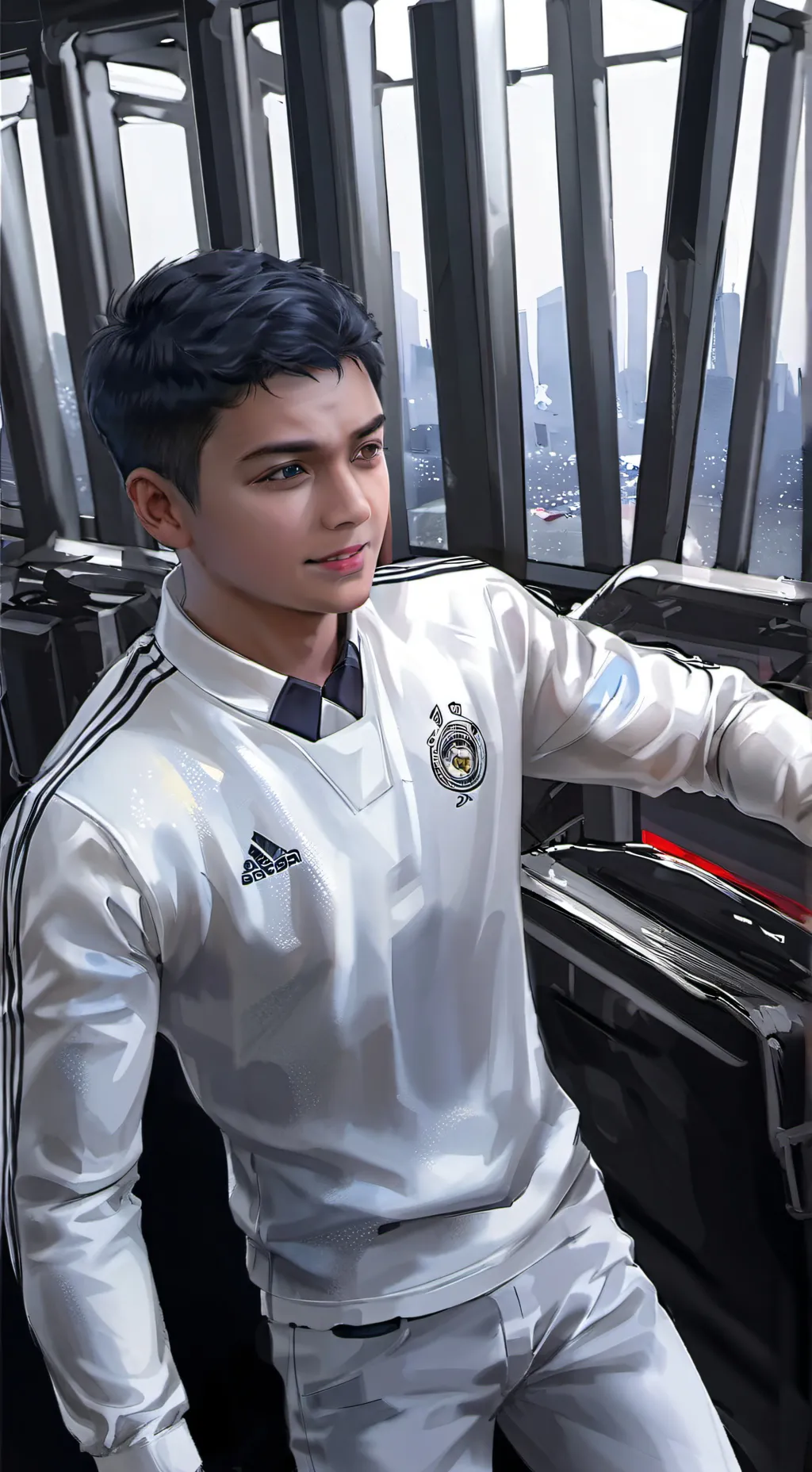 ai character: andrew background