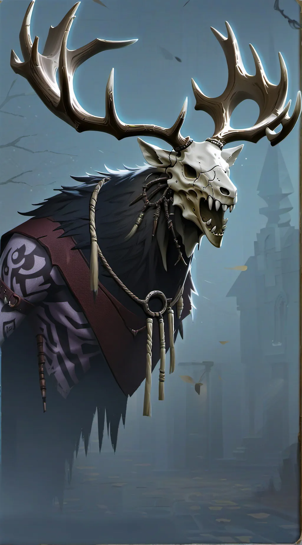 ai character: Wendigo background
