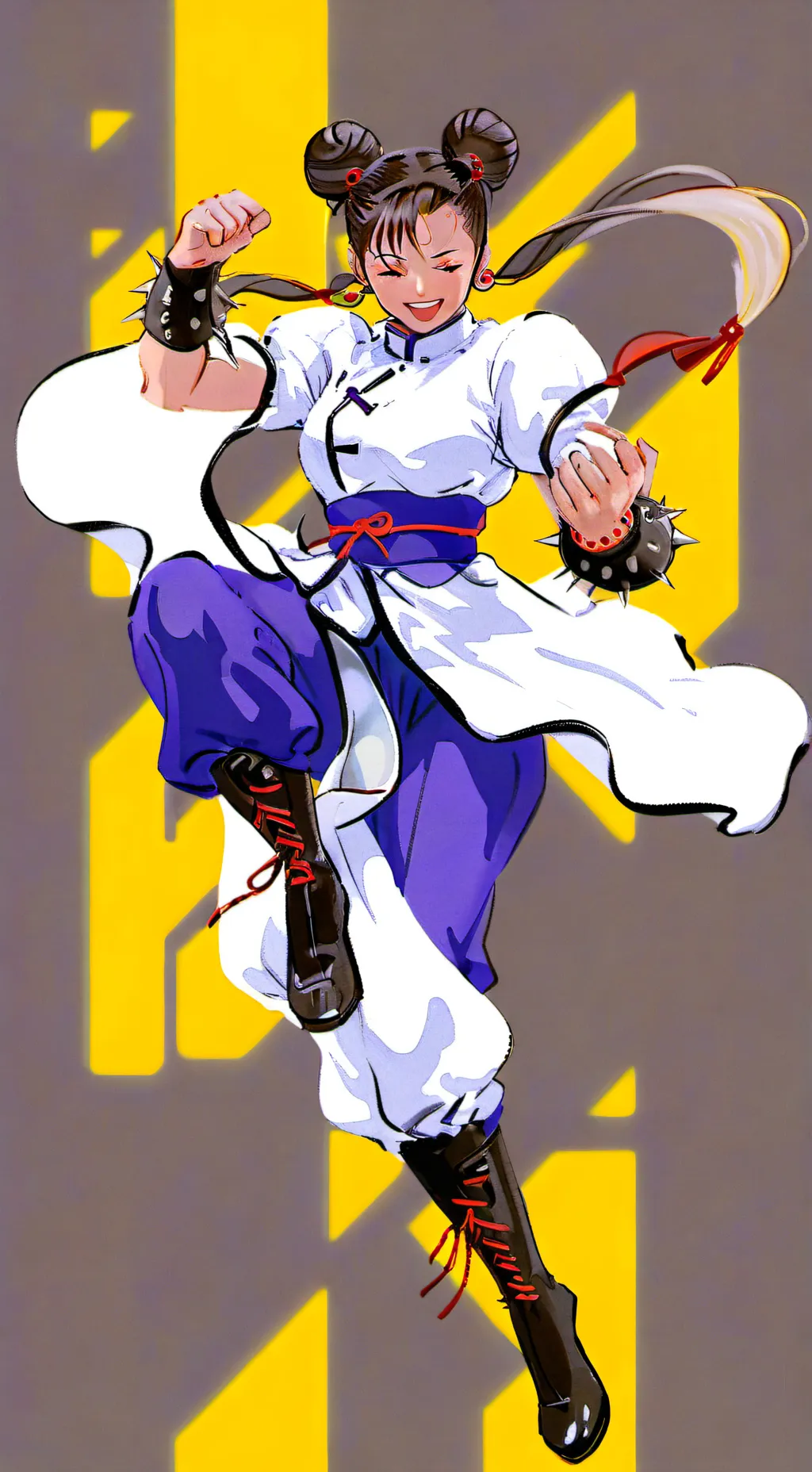 ai character: Chun-li background