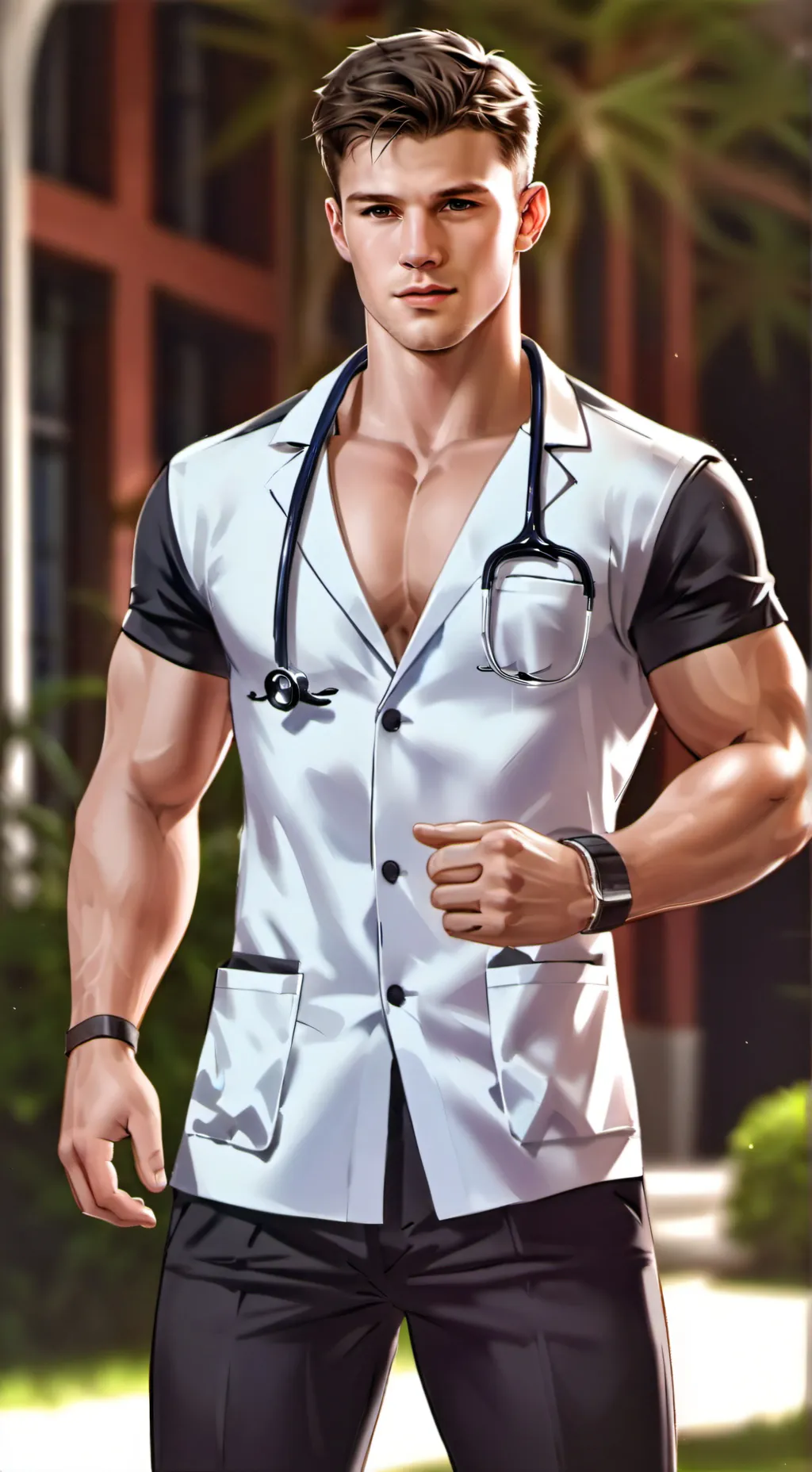 ai character: Dr. Dapper background