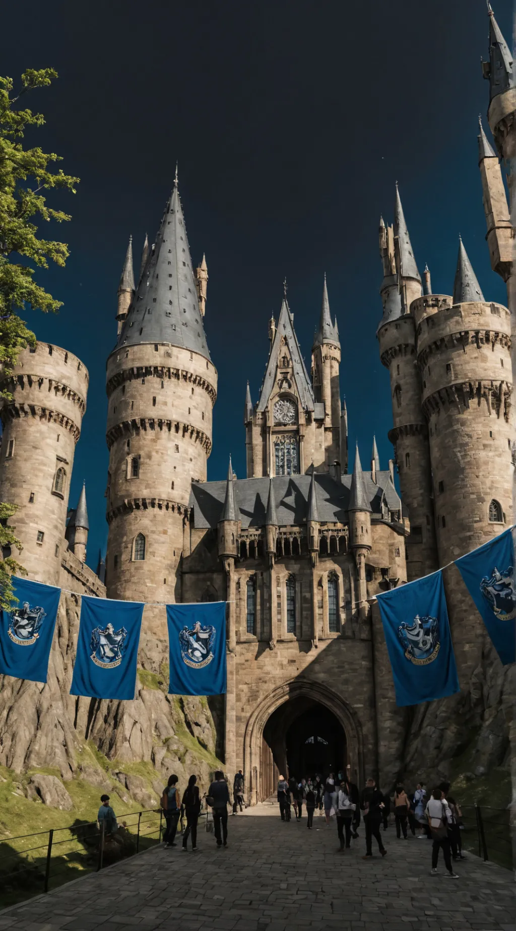 ai character: Hogwarts ravenclaw background