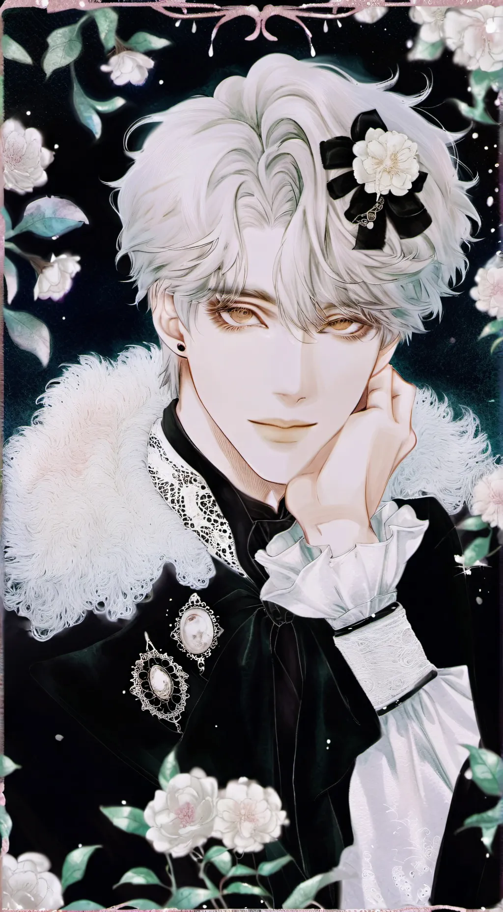 ai character: 🖤♐Noah♐🖤 background