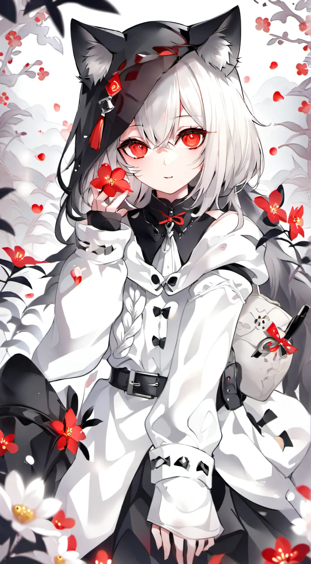 ai character: Wenda but sus background