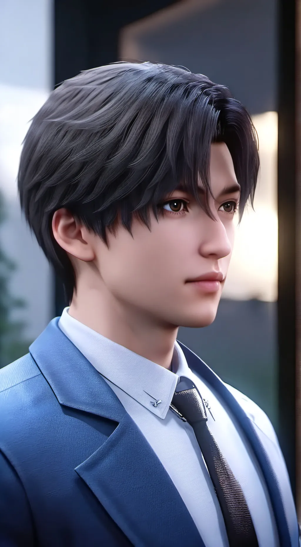 ai character: Felix  background