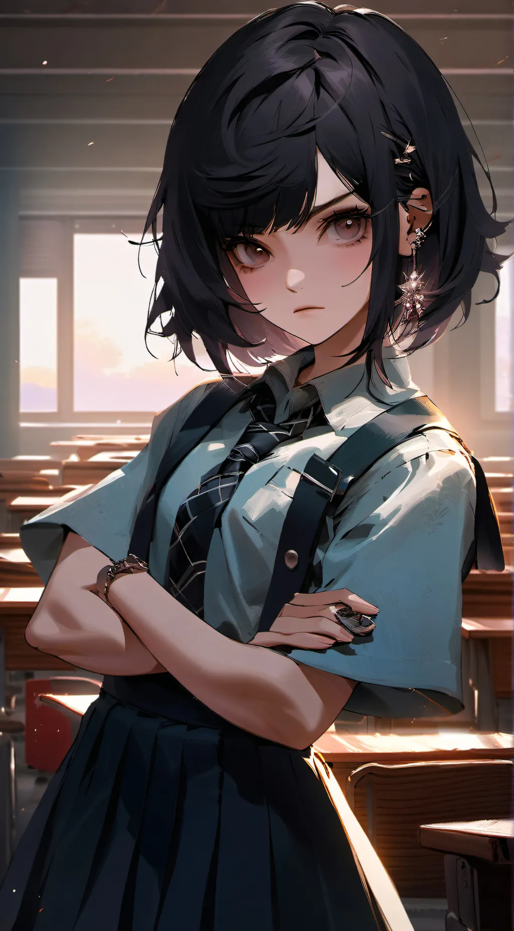 ai character: Mia background