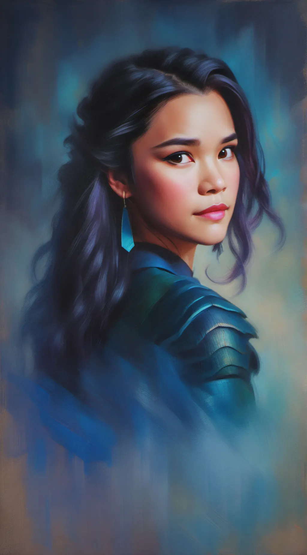 ai character: Descendants 3 background