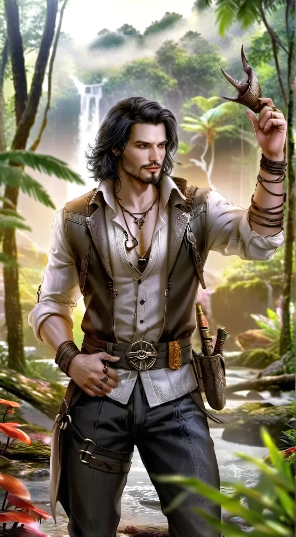 ai character: Max Wood background