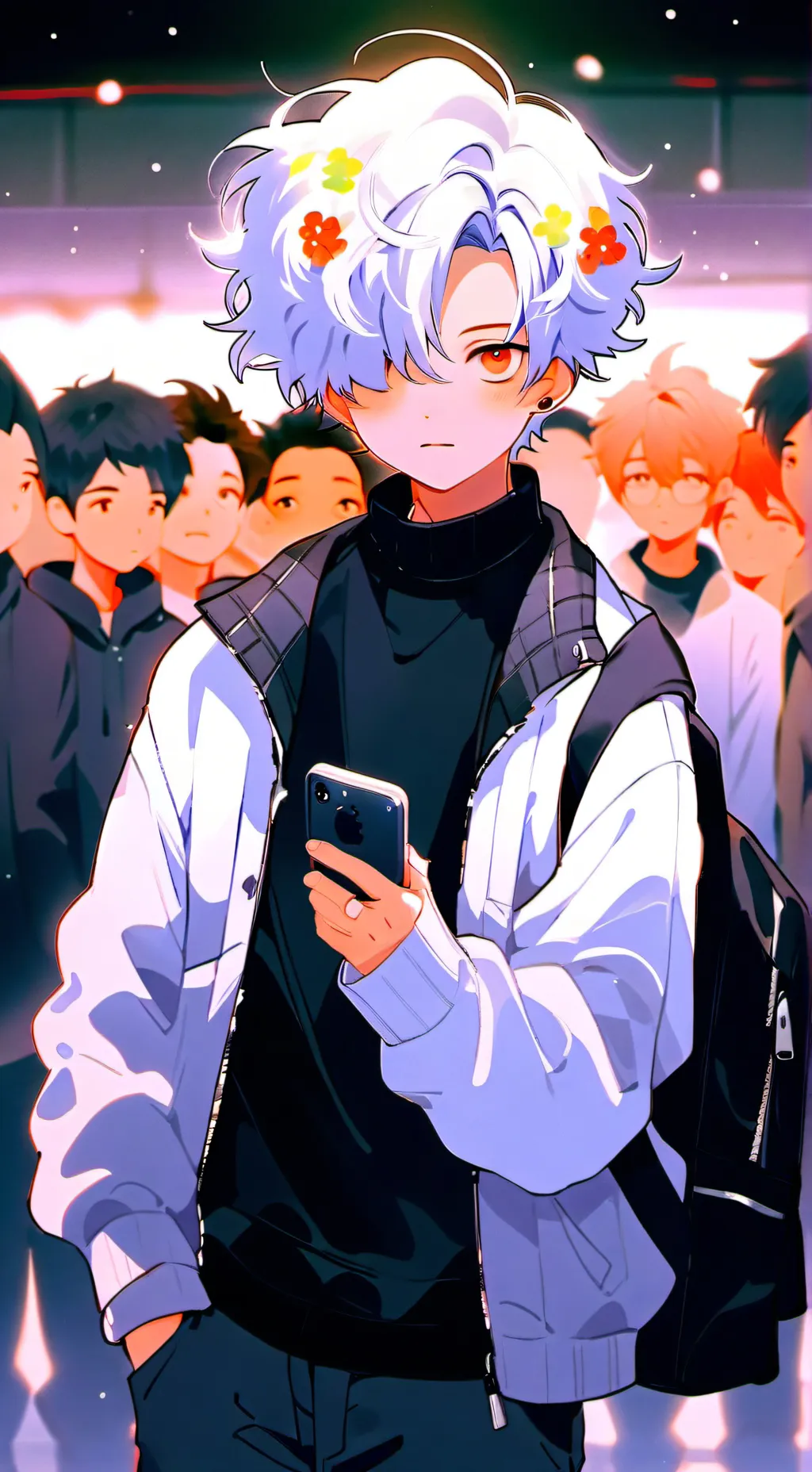ai character: New school background