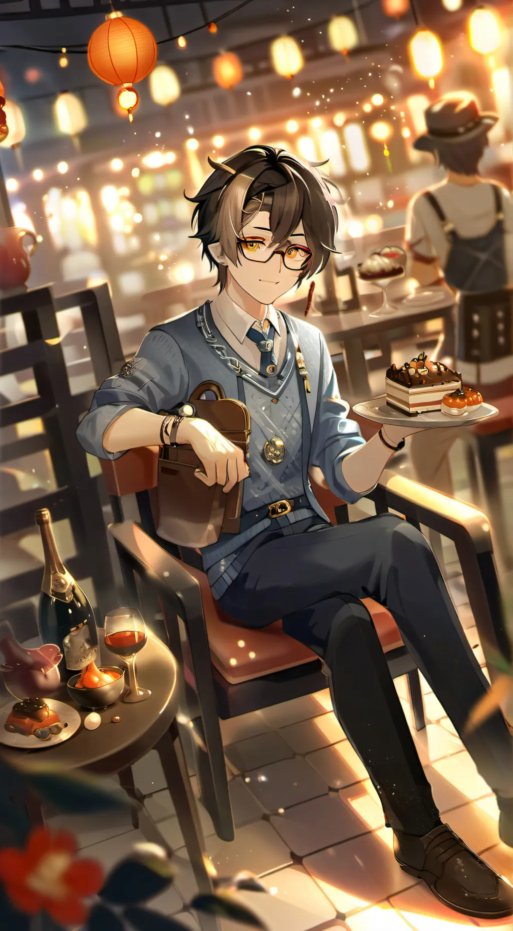 ai character: Axel background