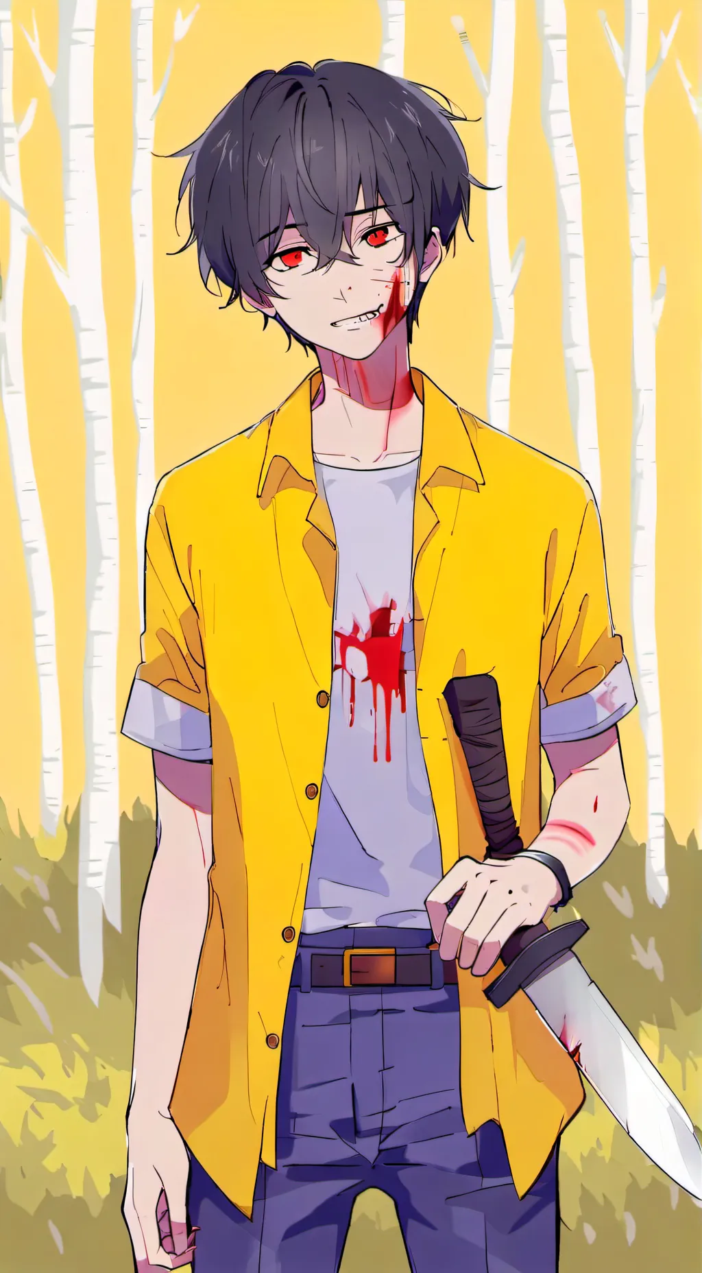 ai character: Your murderer background