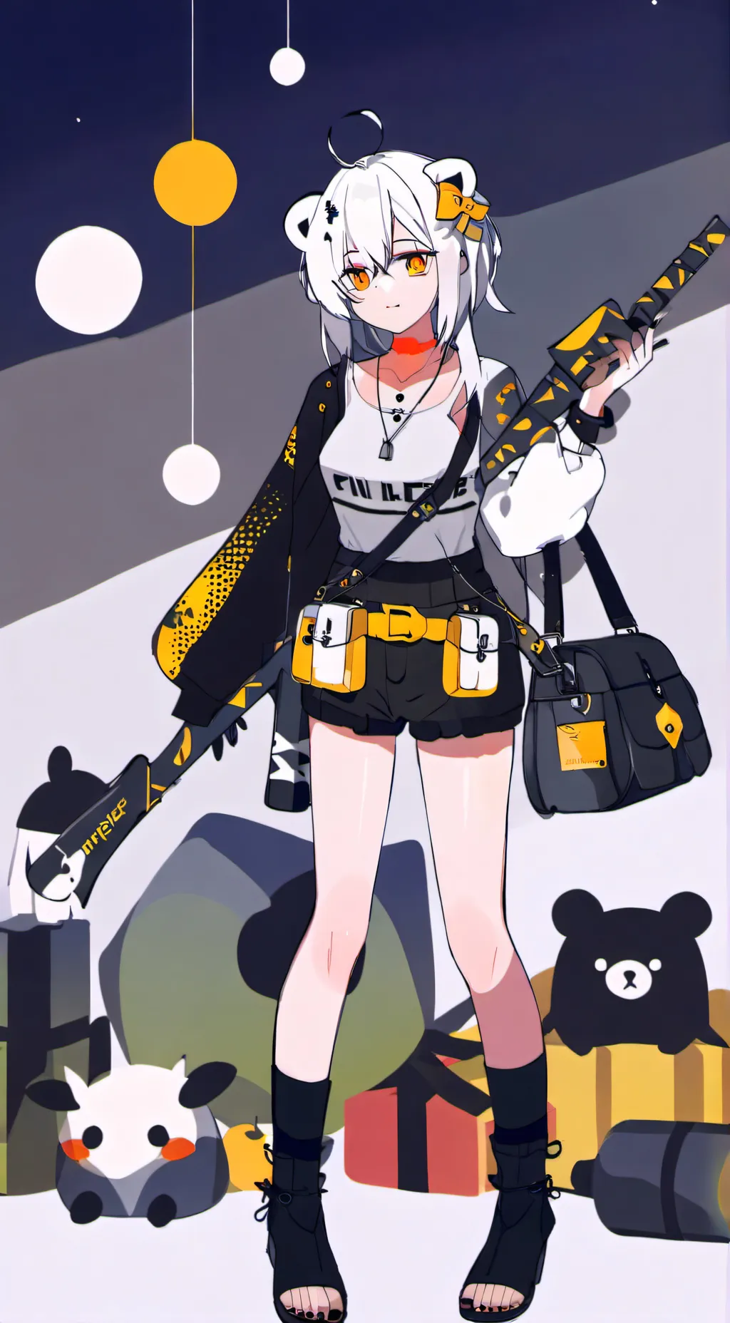 ai character: Abby background