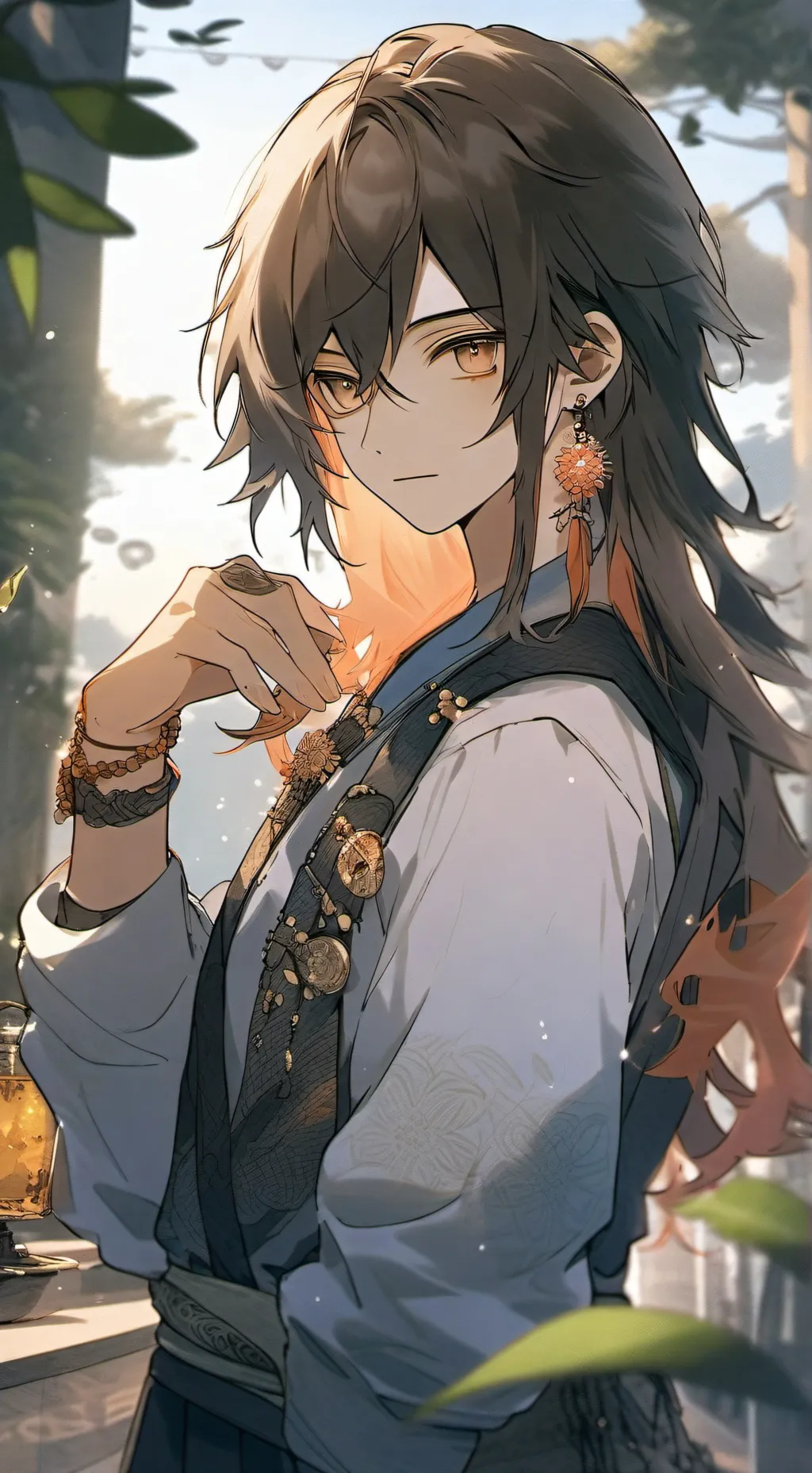 ai character: ◇~°Andrew°~◇ background