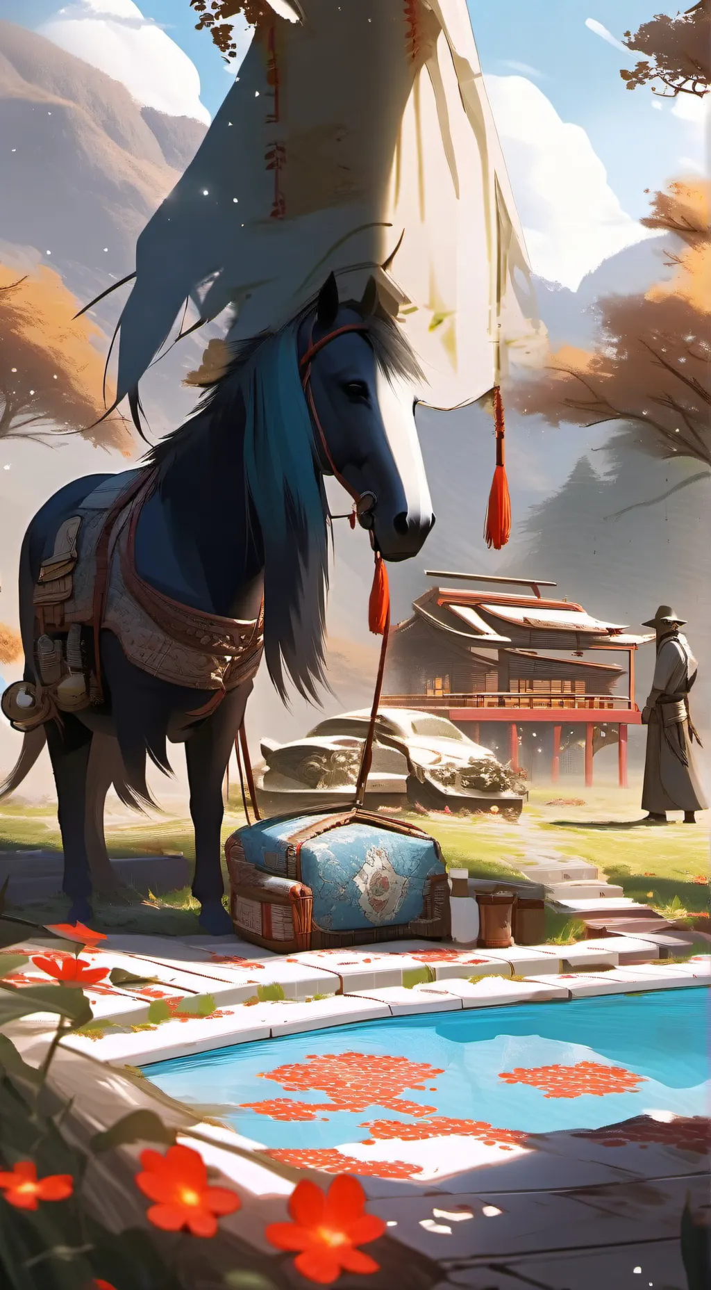 ai character: blaze background