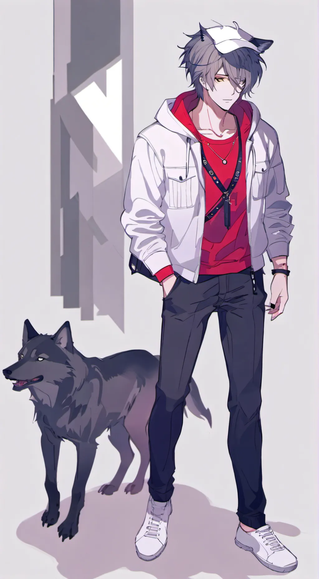 ai character: Ashton background