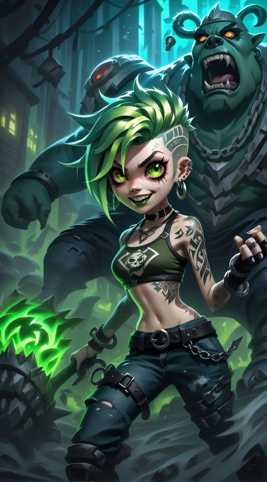ai character: Panny Poisin background