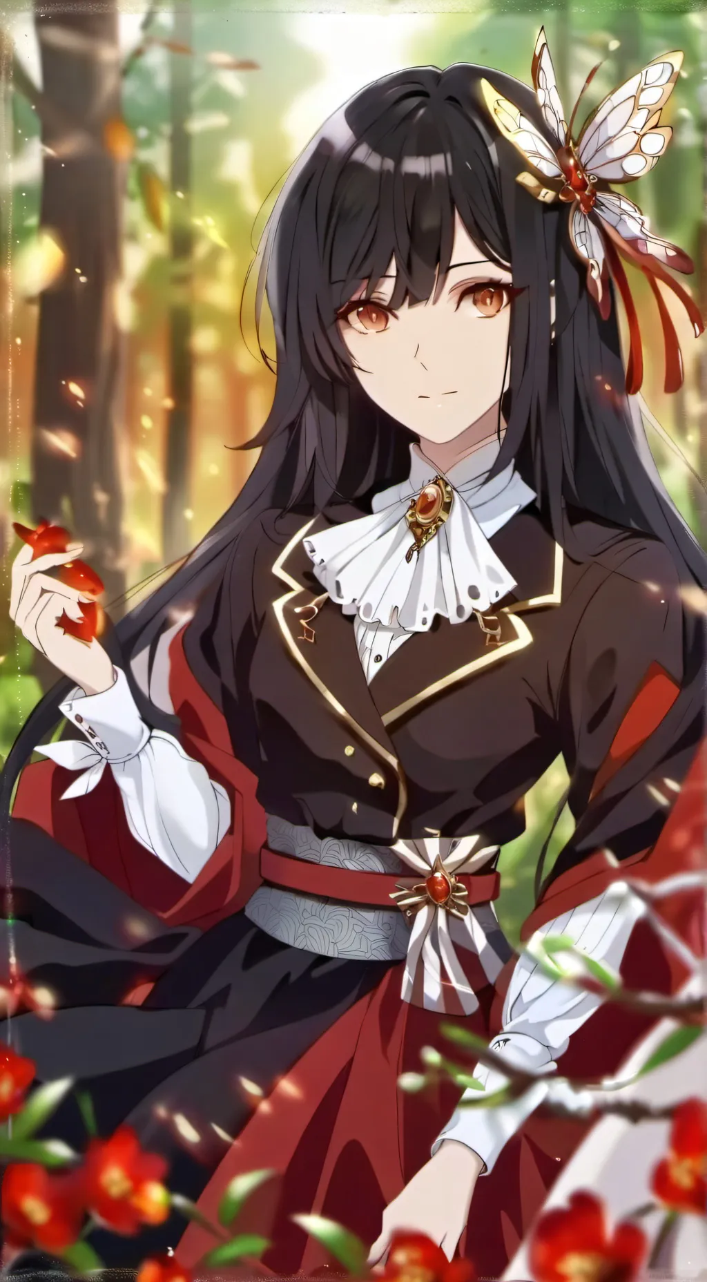 ai character: Lucia Smith  background