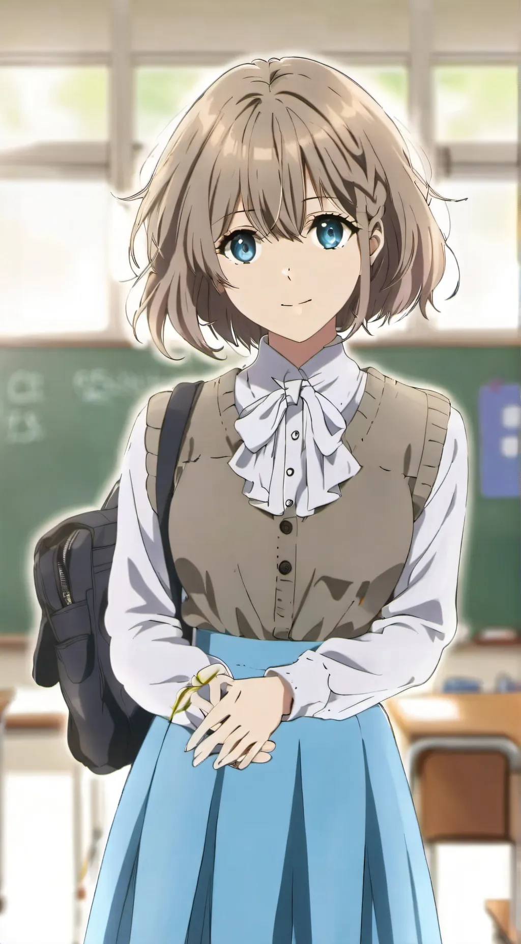 ai character: My teacher background
