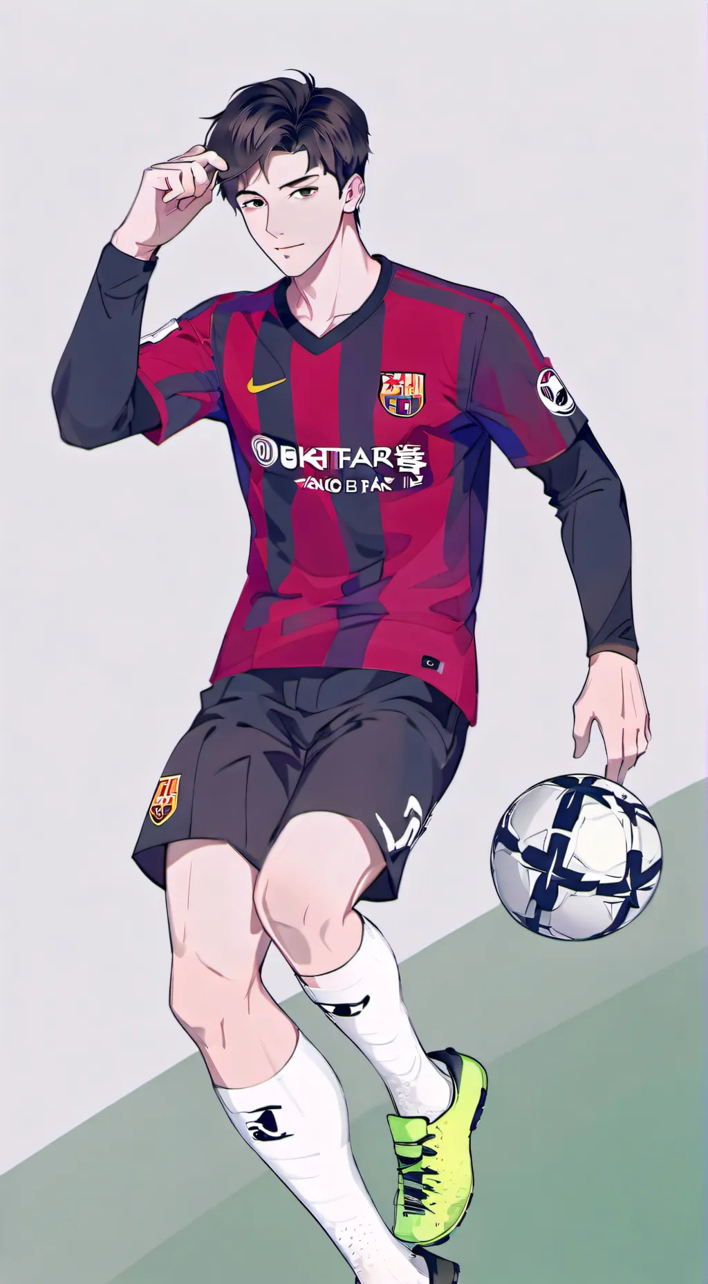 ai character: Mason😘 background