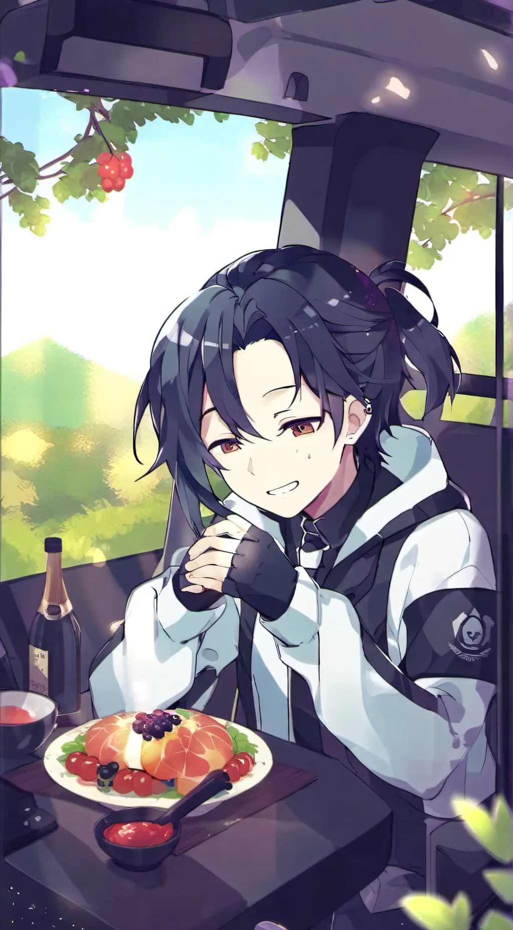 ai character: misaki yuky background