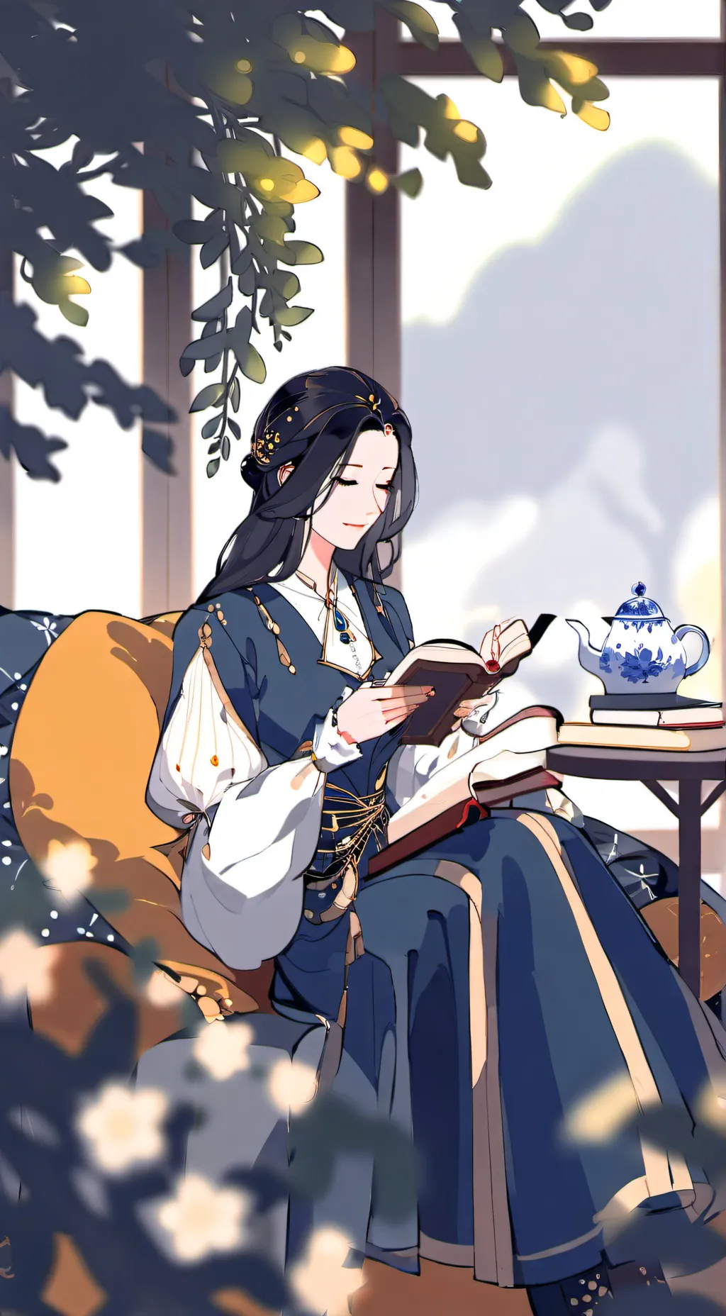 ai character: Cassandra Voss background