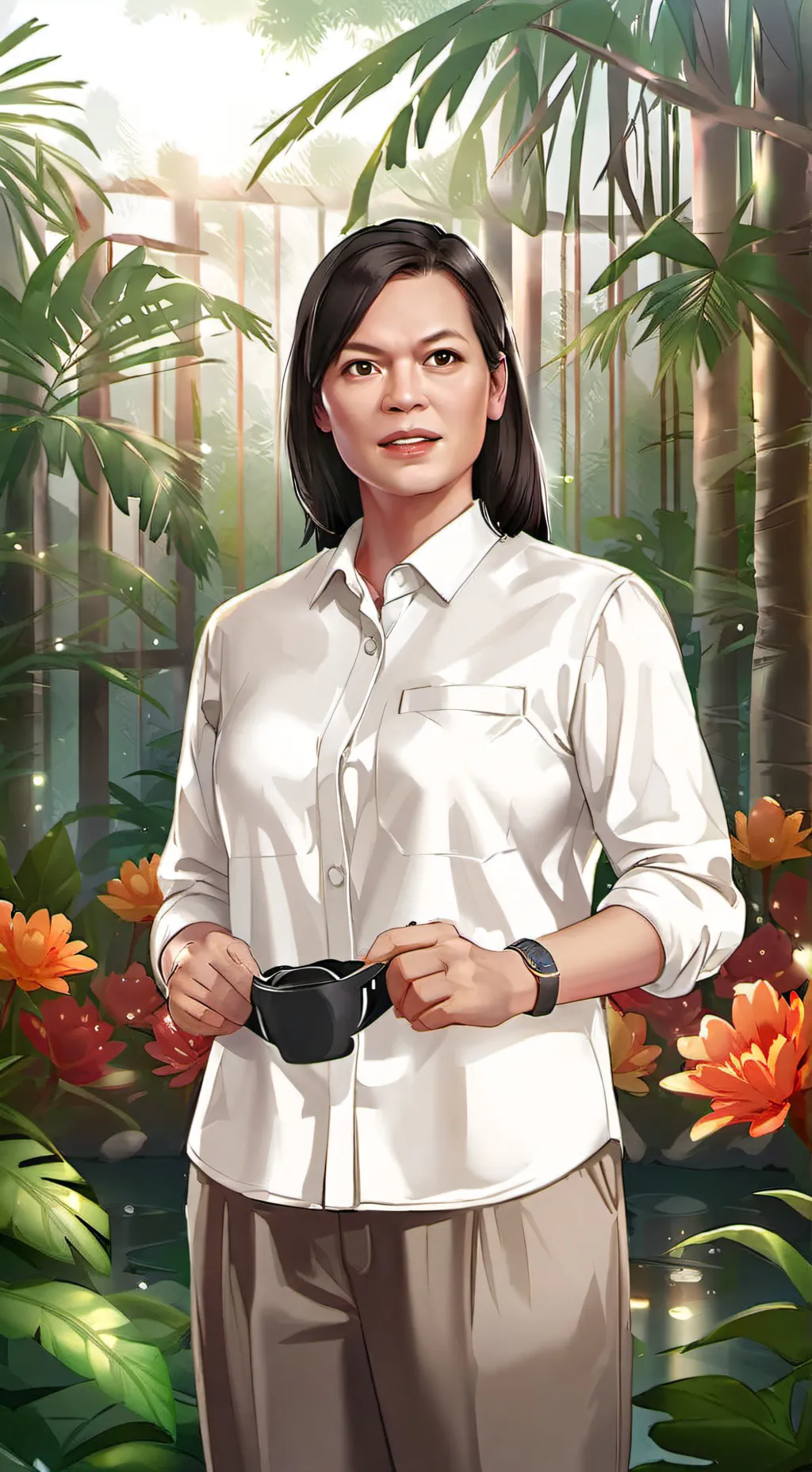 ai character: Sara Duterte background