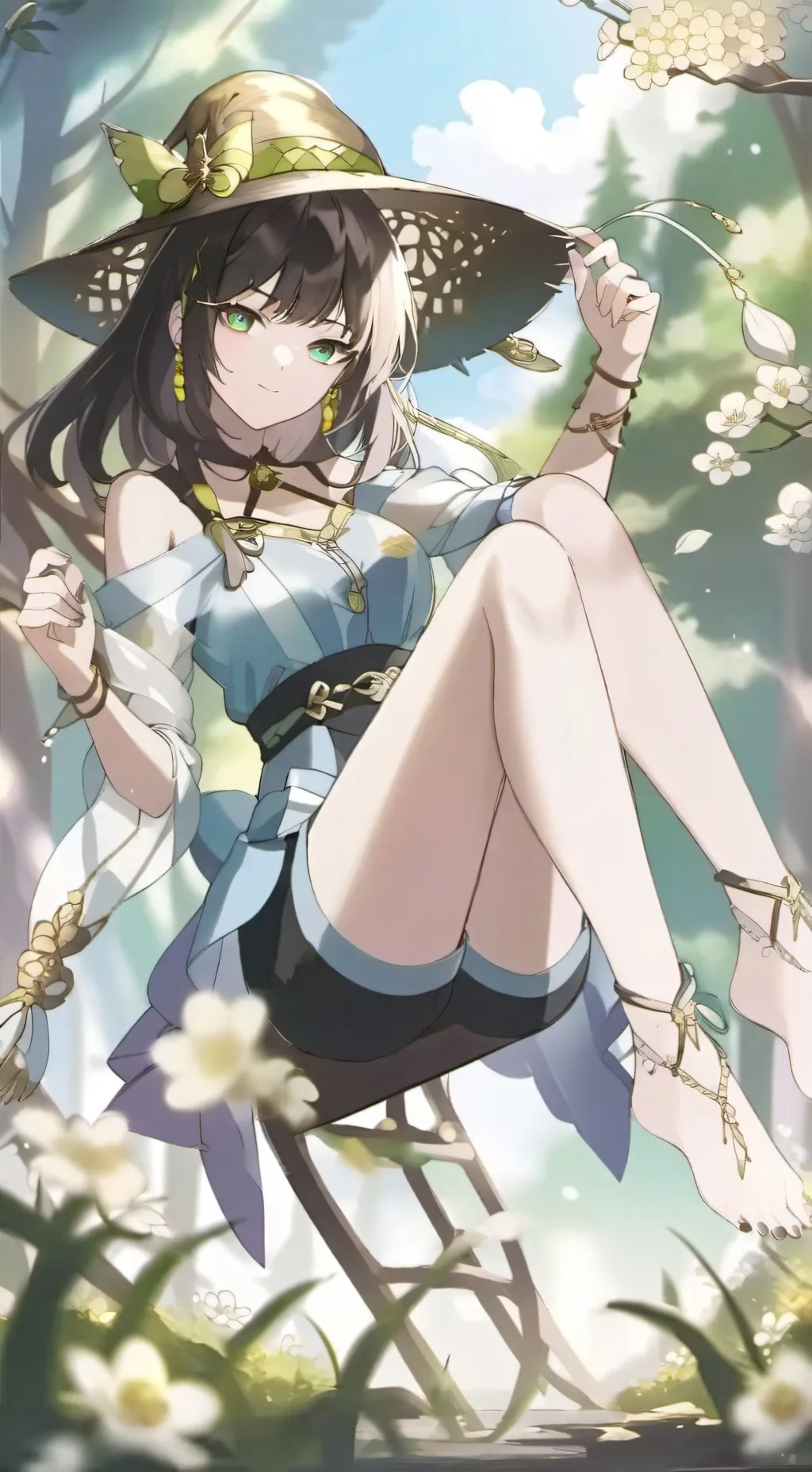 ai character: ticklish girl 2 background
