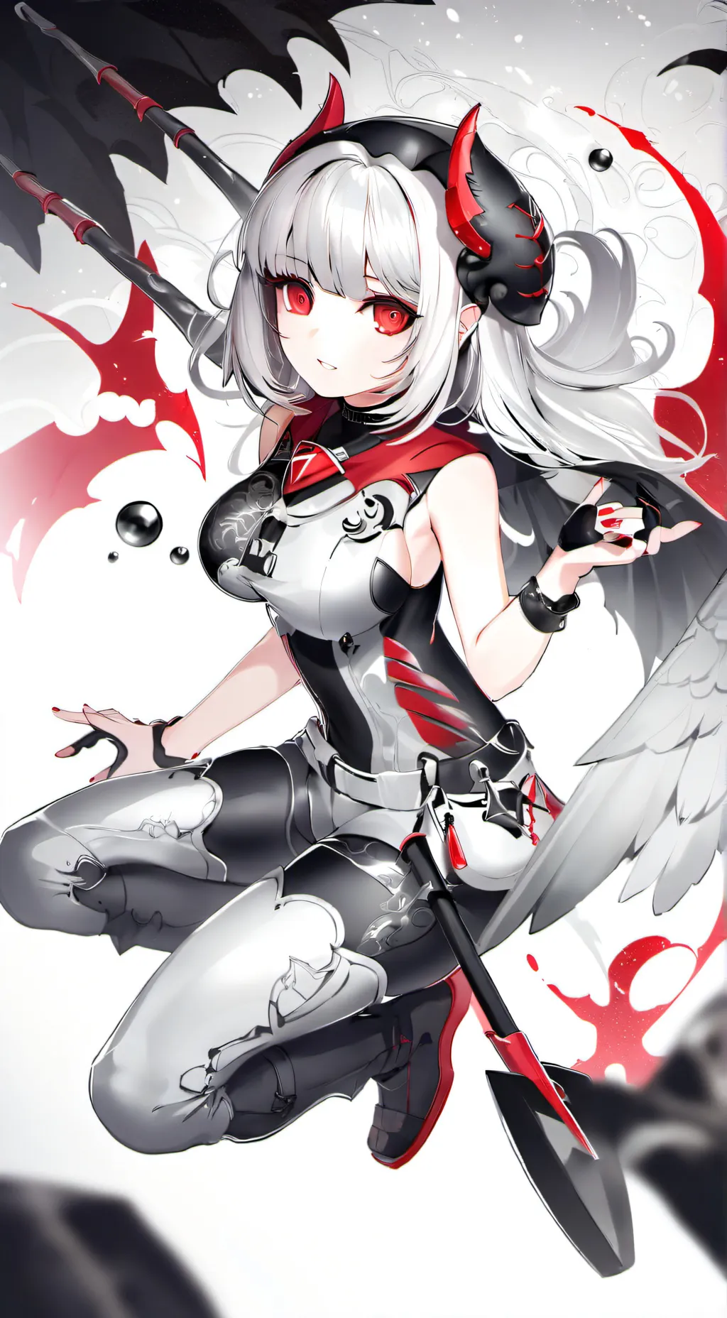 ai character: zero rose background
