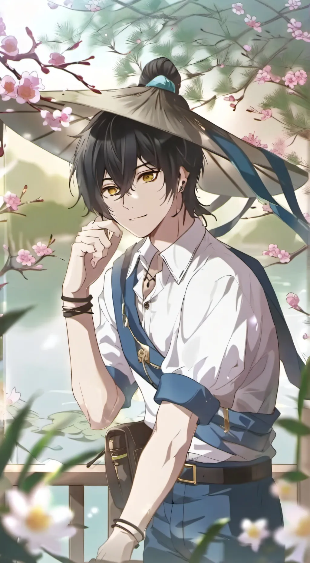 ai character: tom background