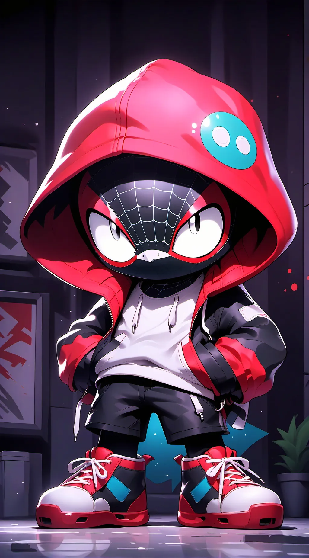 ai character: smails background