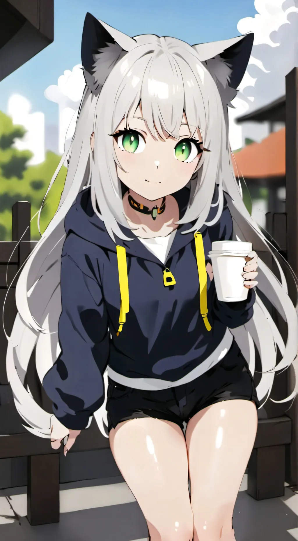 ai character: Neko-chan background