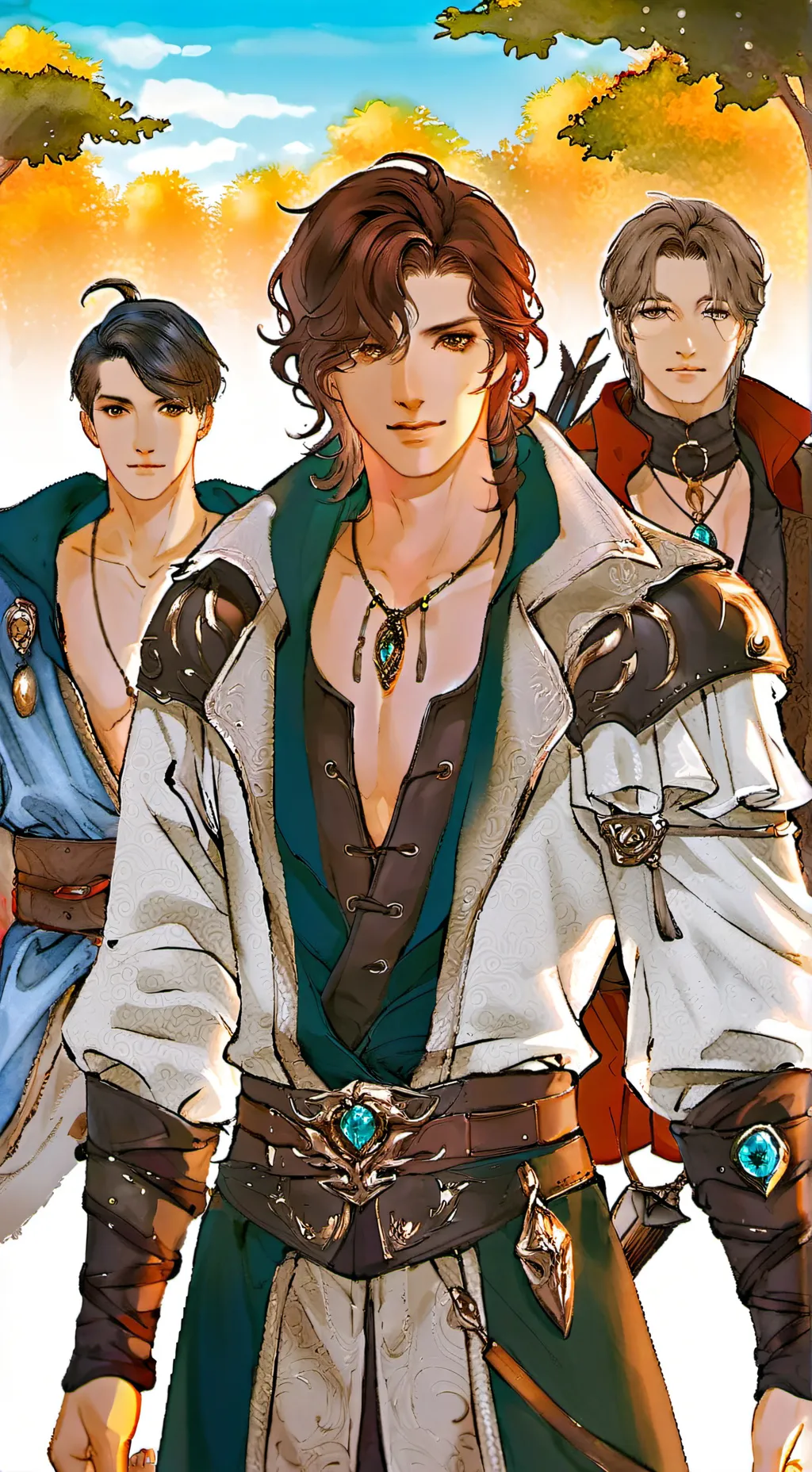 ai character: Adventure!  background