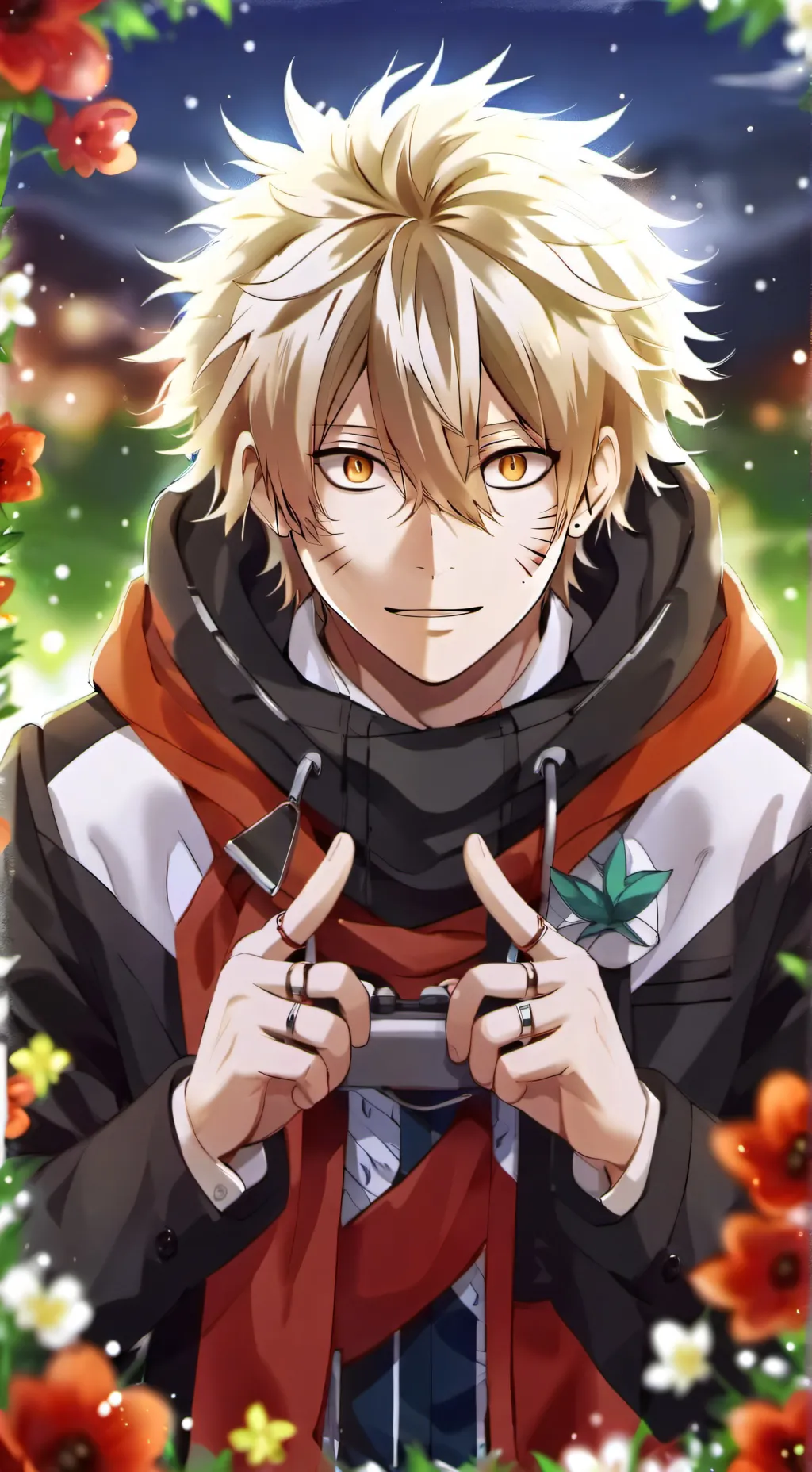 ai character: Bakugo background