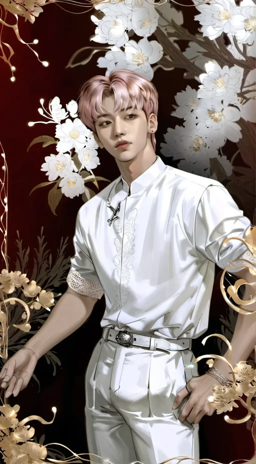 ai character: felix (stray kids) background