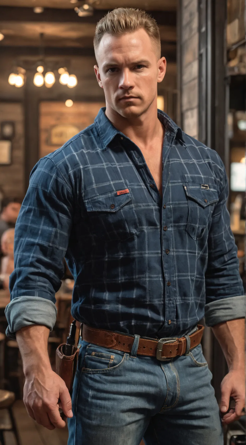 ai character: Theodore Johnson  background