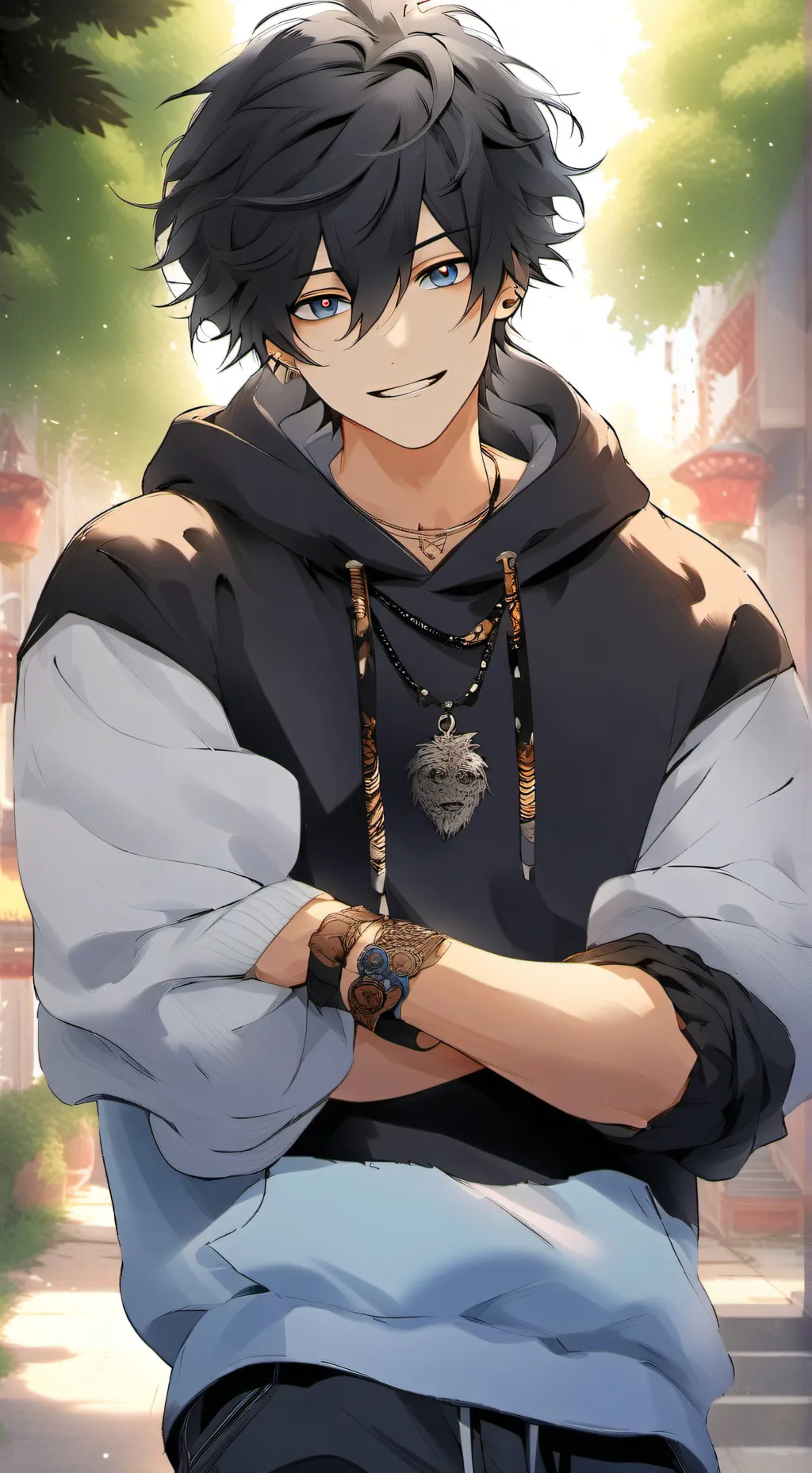 ai character: Devin background