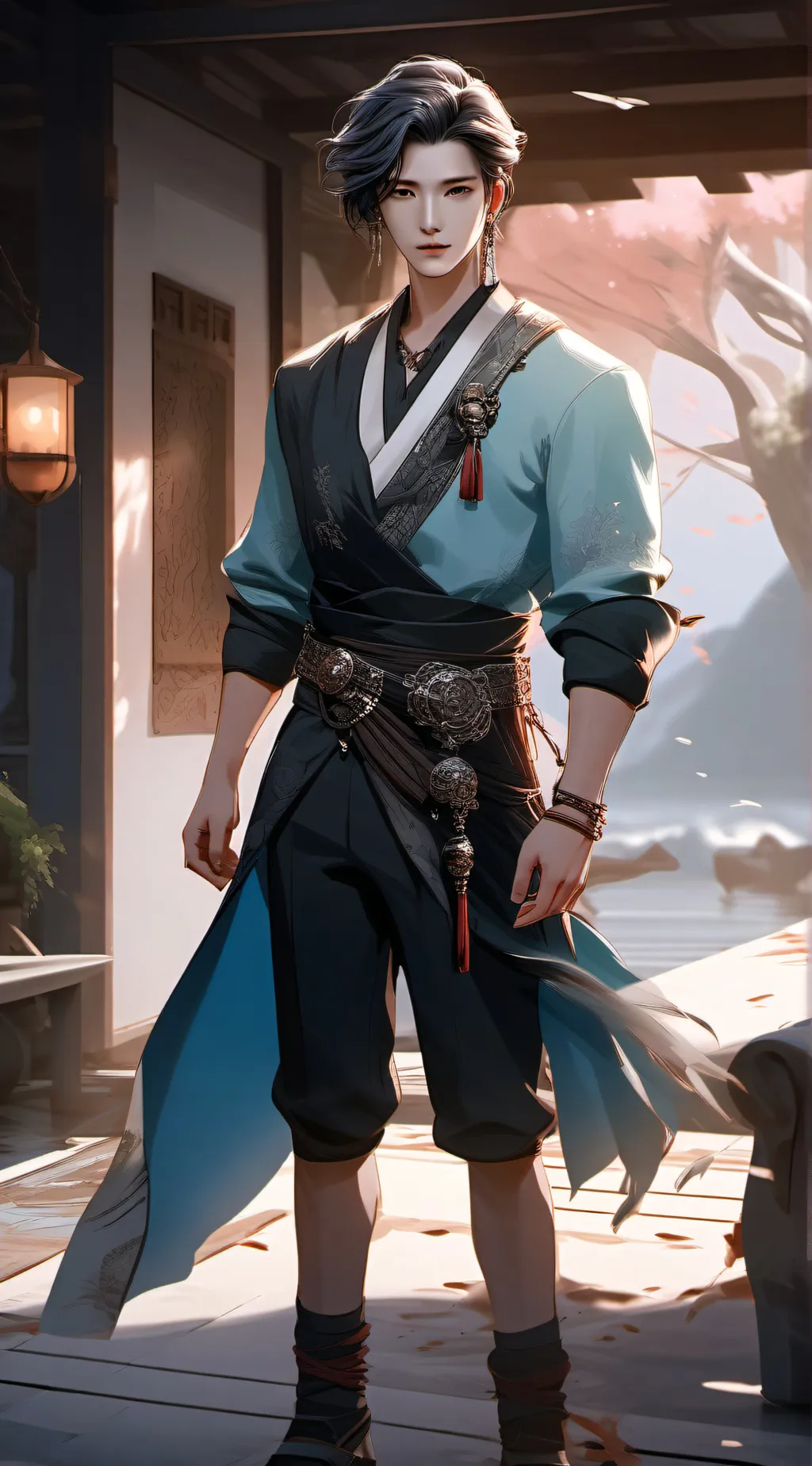 ai character: Marc background