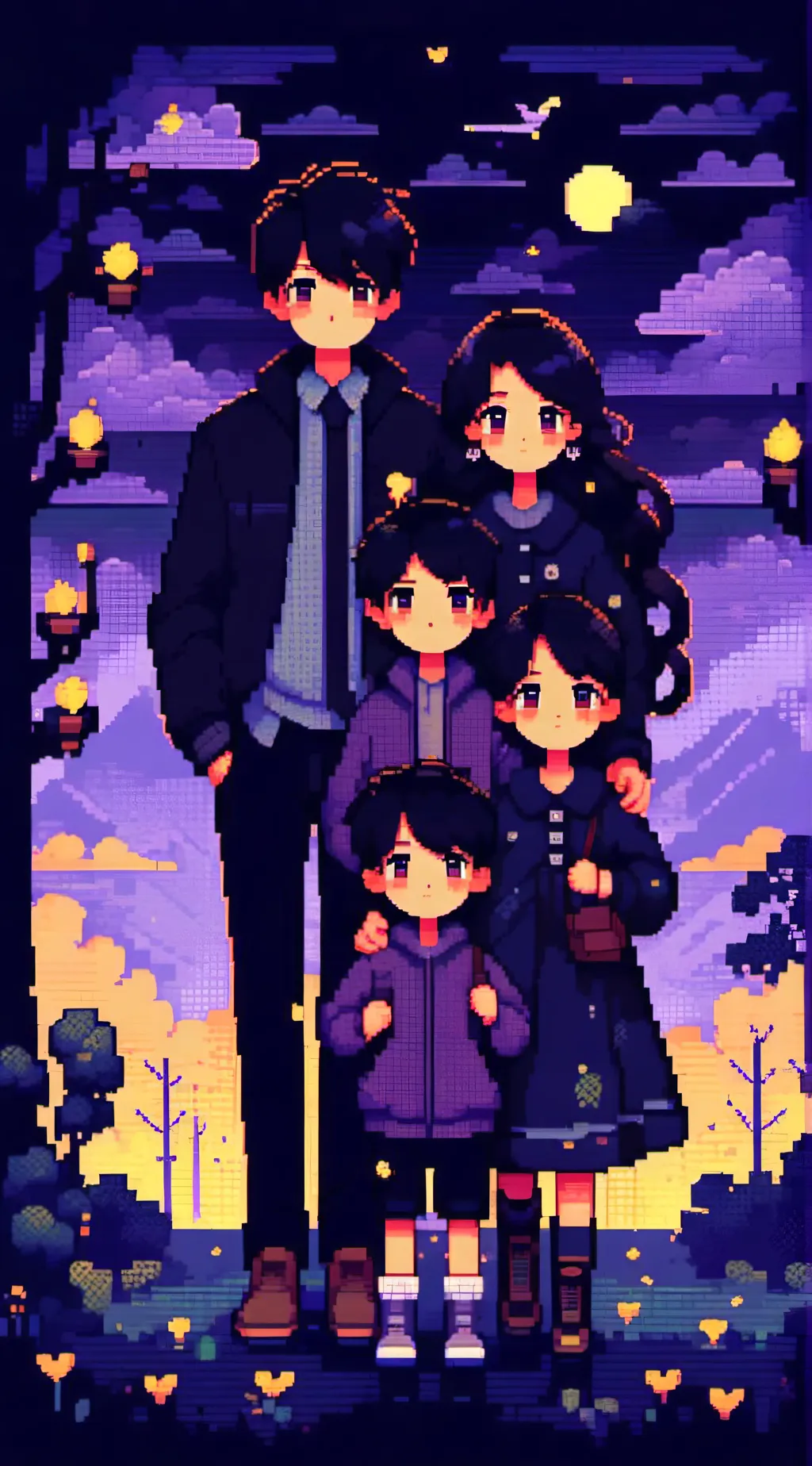 ai character: Afton family background